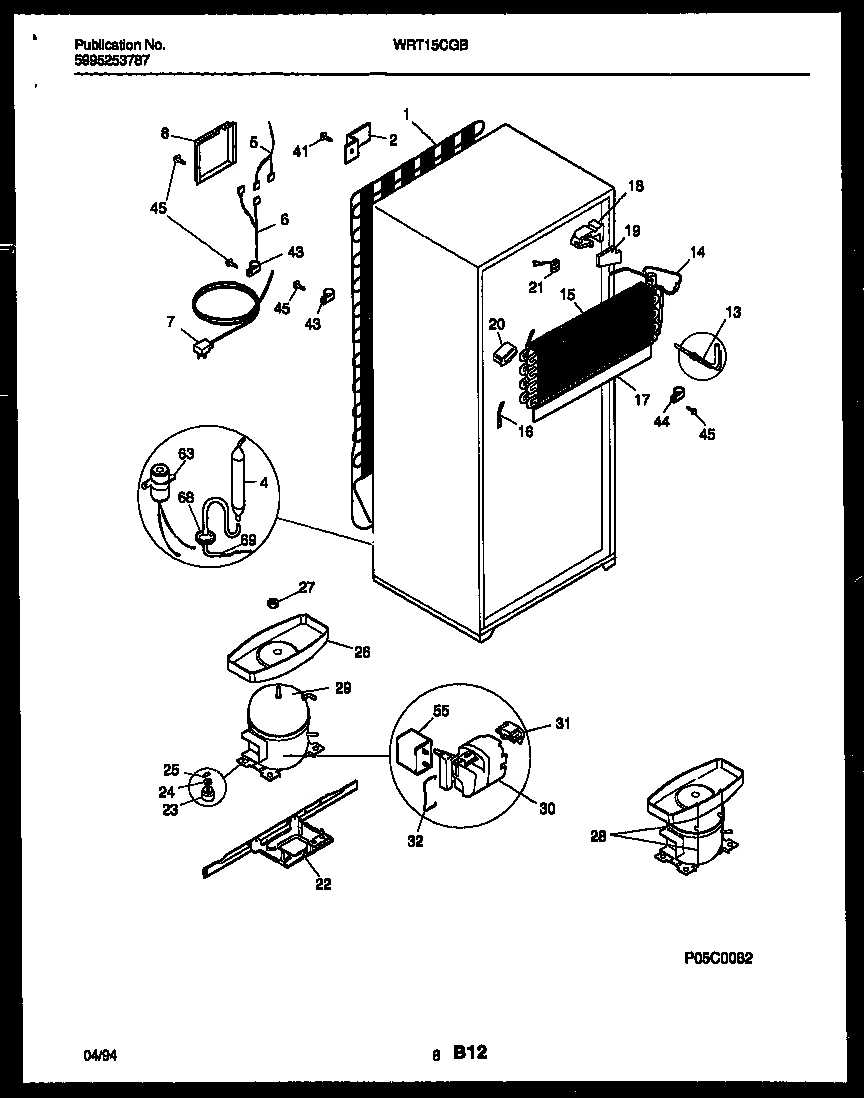 05 - SYSTEM AND AUTOMATIC DEFROST PARTS