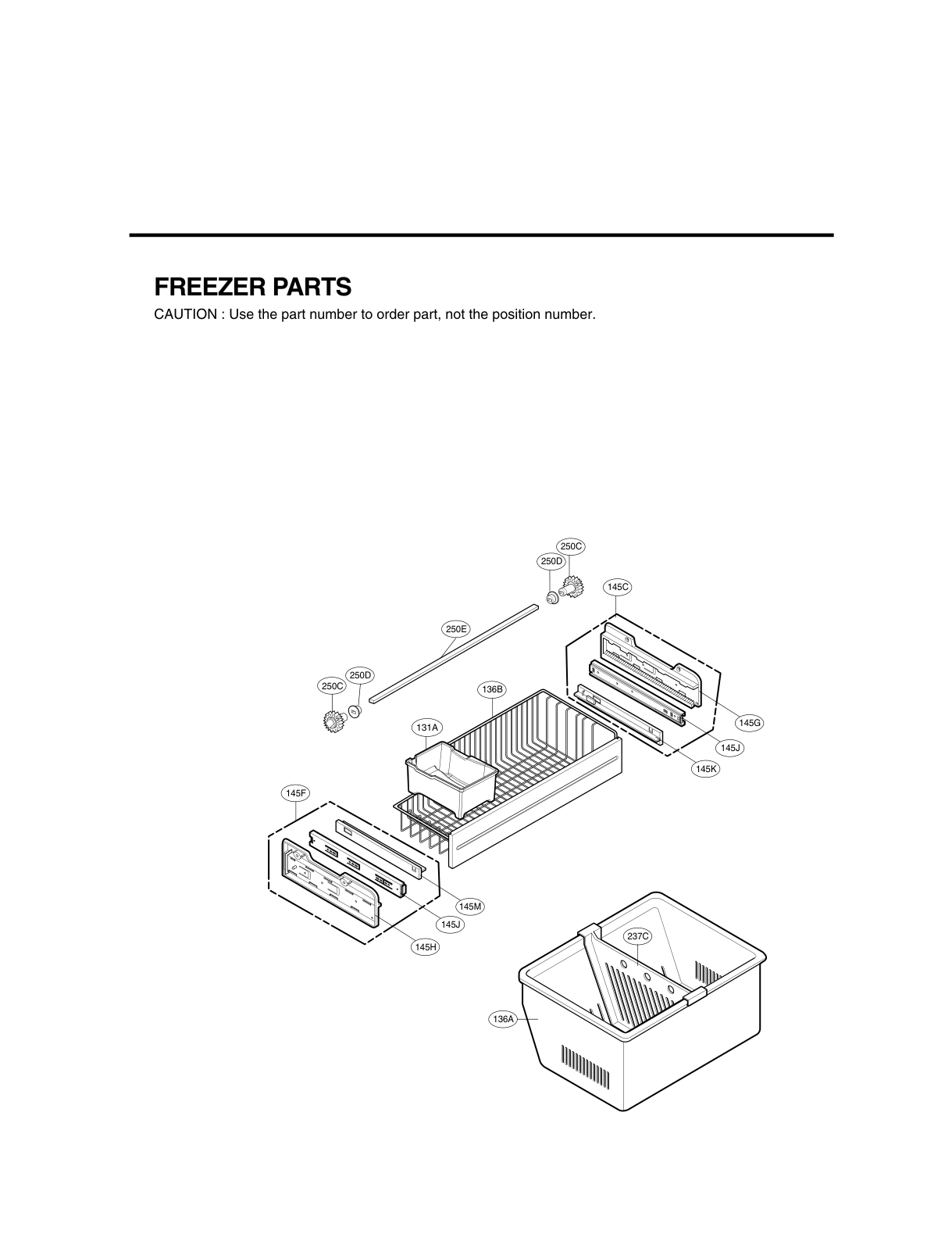 FREEZER PARTS