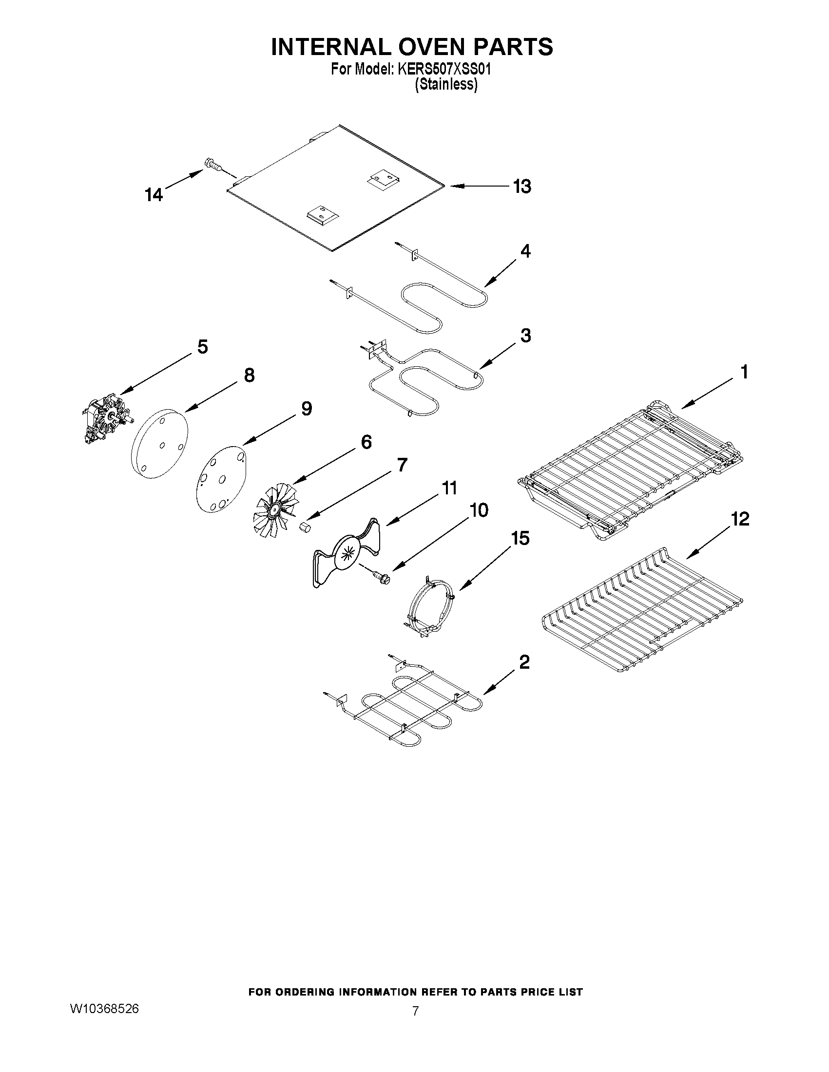 06 - INTERNAL OVEN PARTS