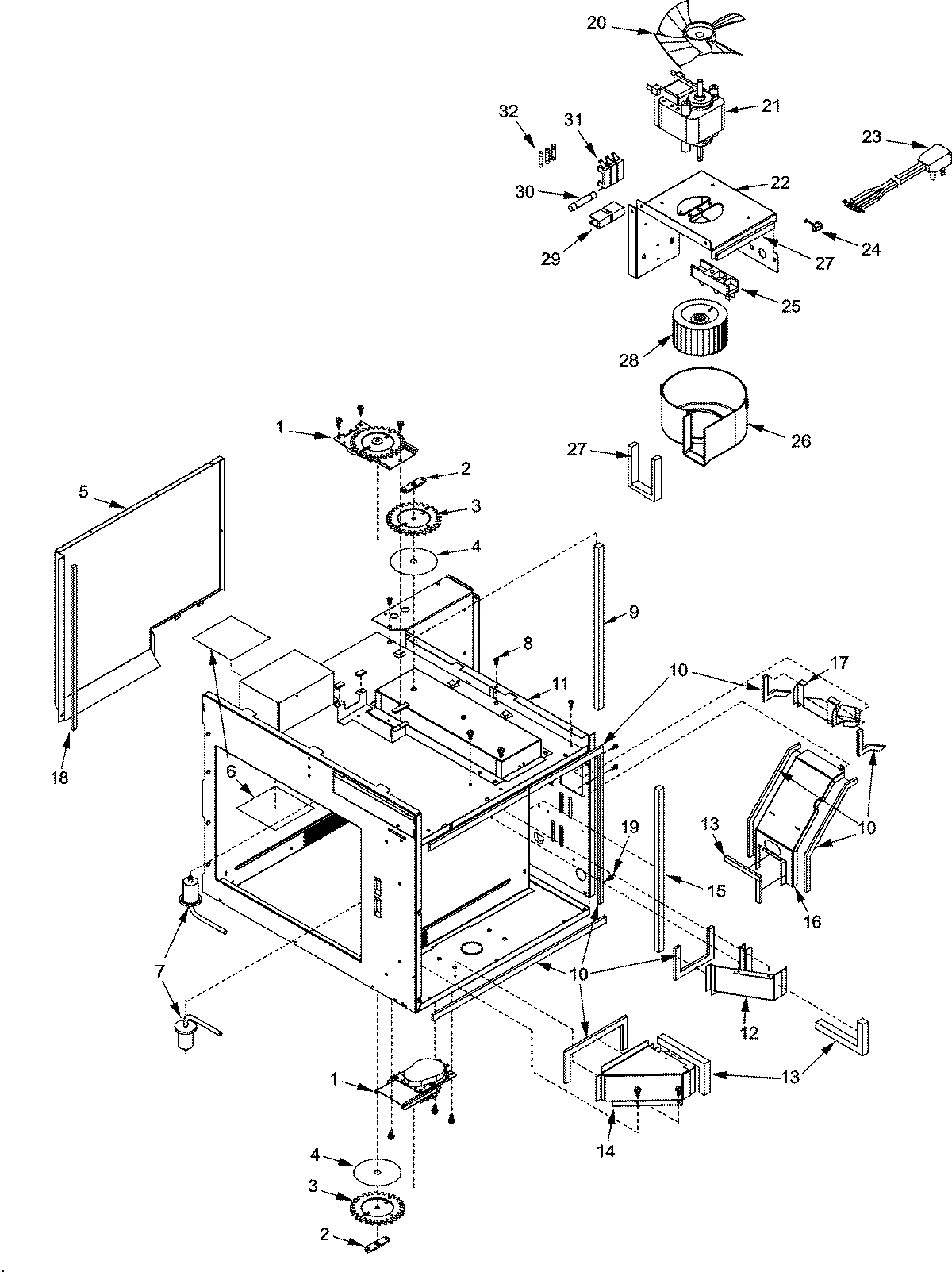 03 - FUSES, ANTENNAS, BLOWER, DUCTS,