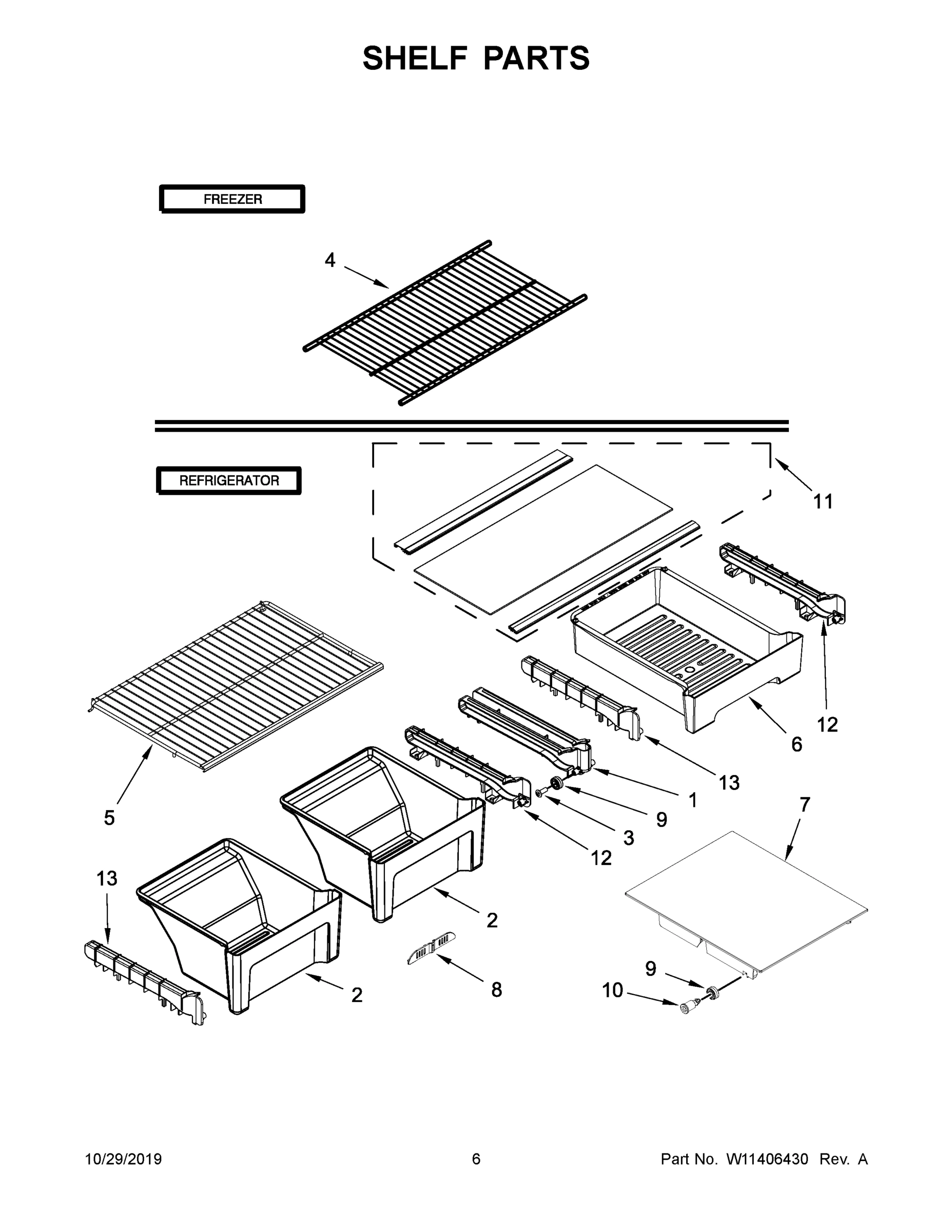 04 - SHELF PARTS