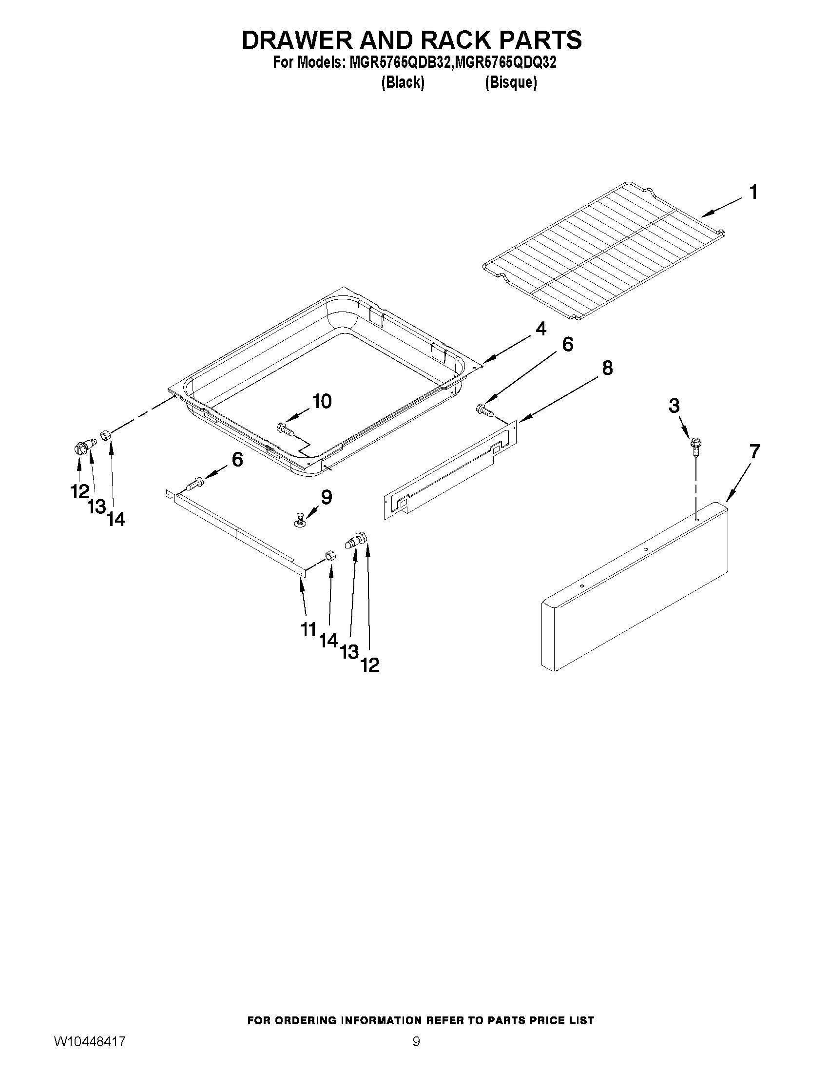 06 - DRAWER AND RACK PARTS