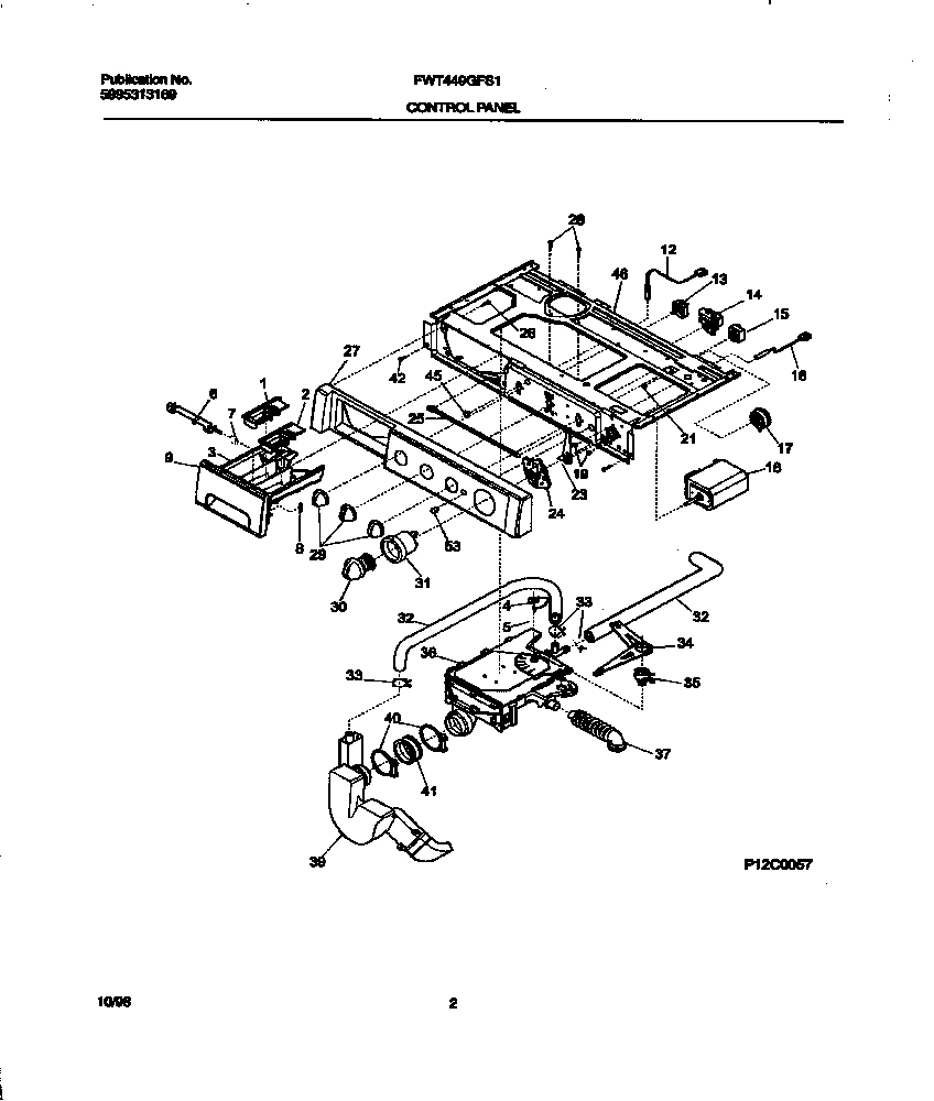 02 - P12C0057  CONTROL  PANEL