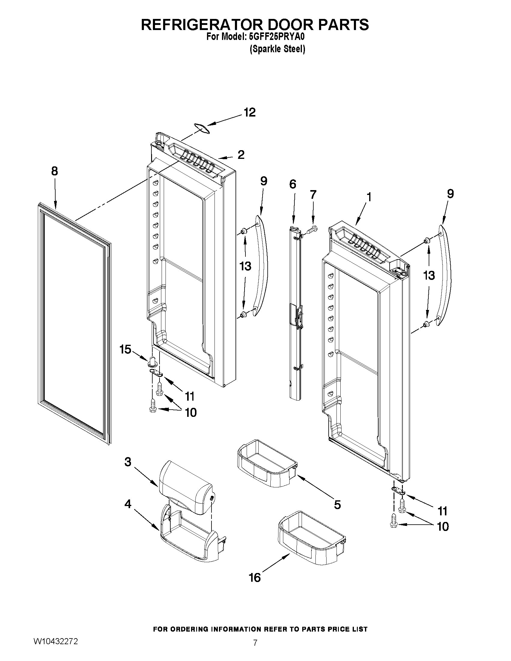 04 - REFRIGERATOR DOOR PARTS