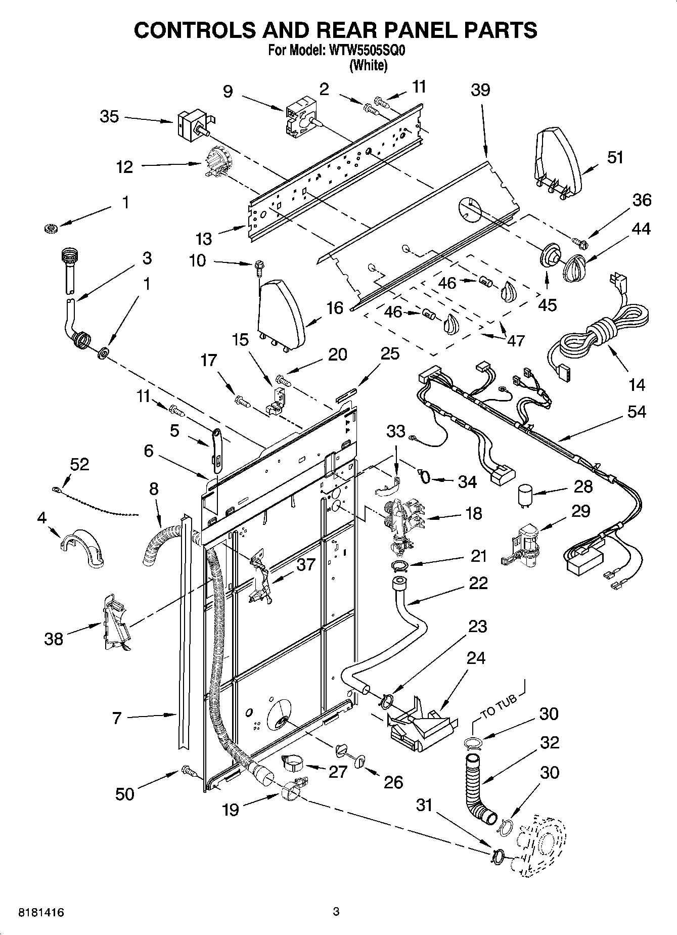 02 - CONTROLS AND REAR PANEL PARTS