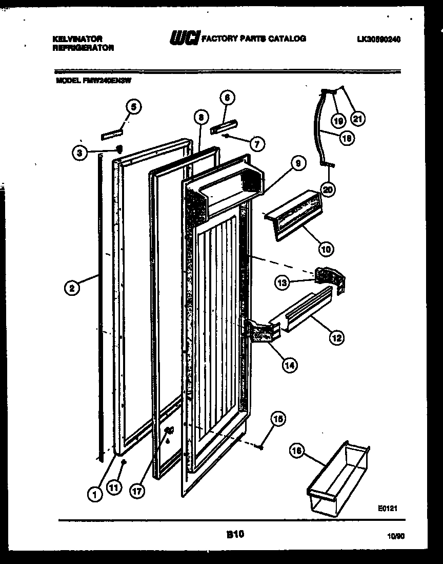 03 - REFRIGERATOR DOOR PARTS