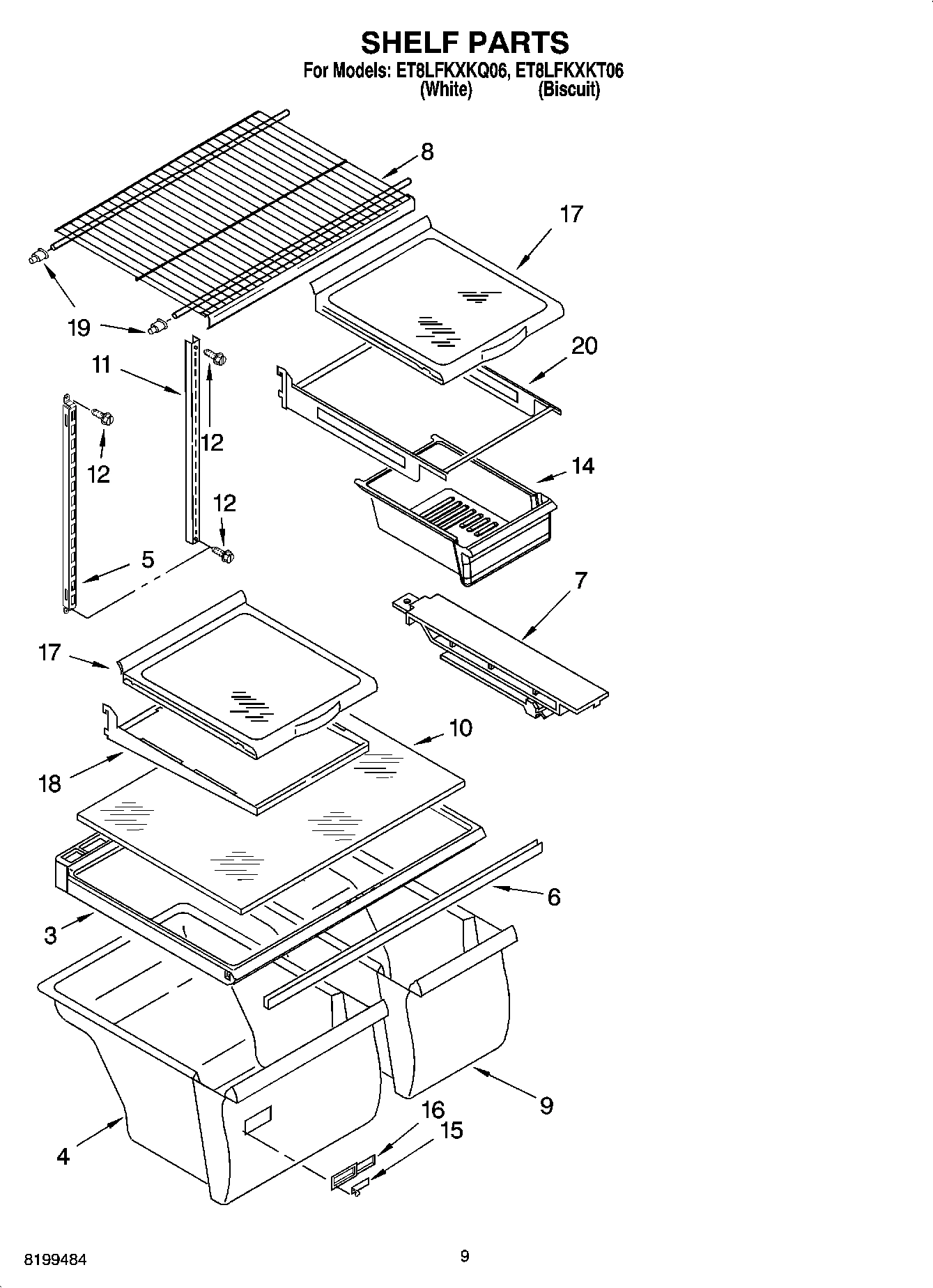 05 - SHELF PARTS, OPTIONAL PARTS