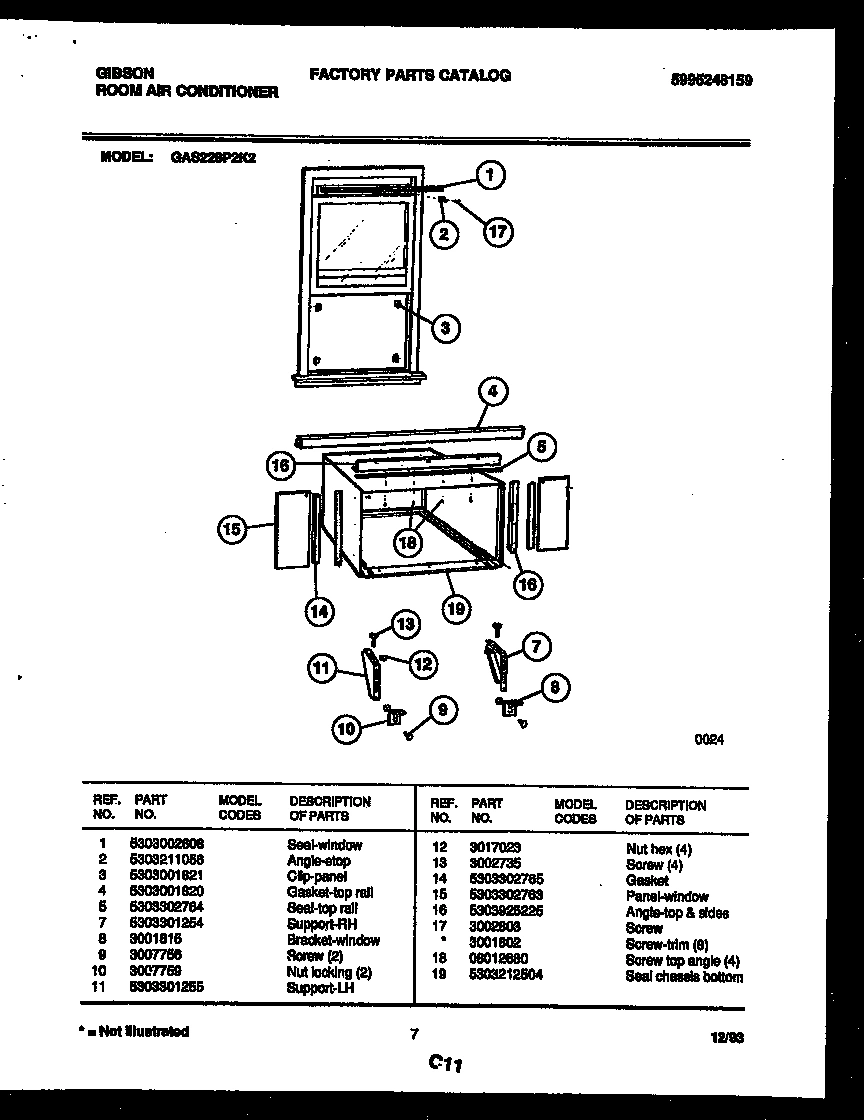 06 - CABINET AND INSTALLATION PARTS