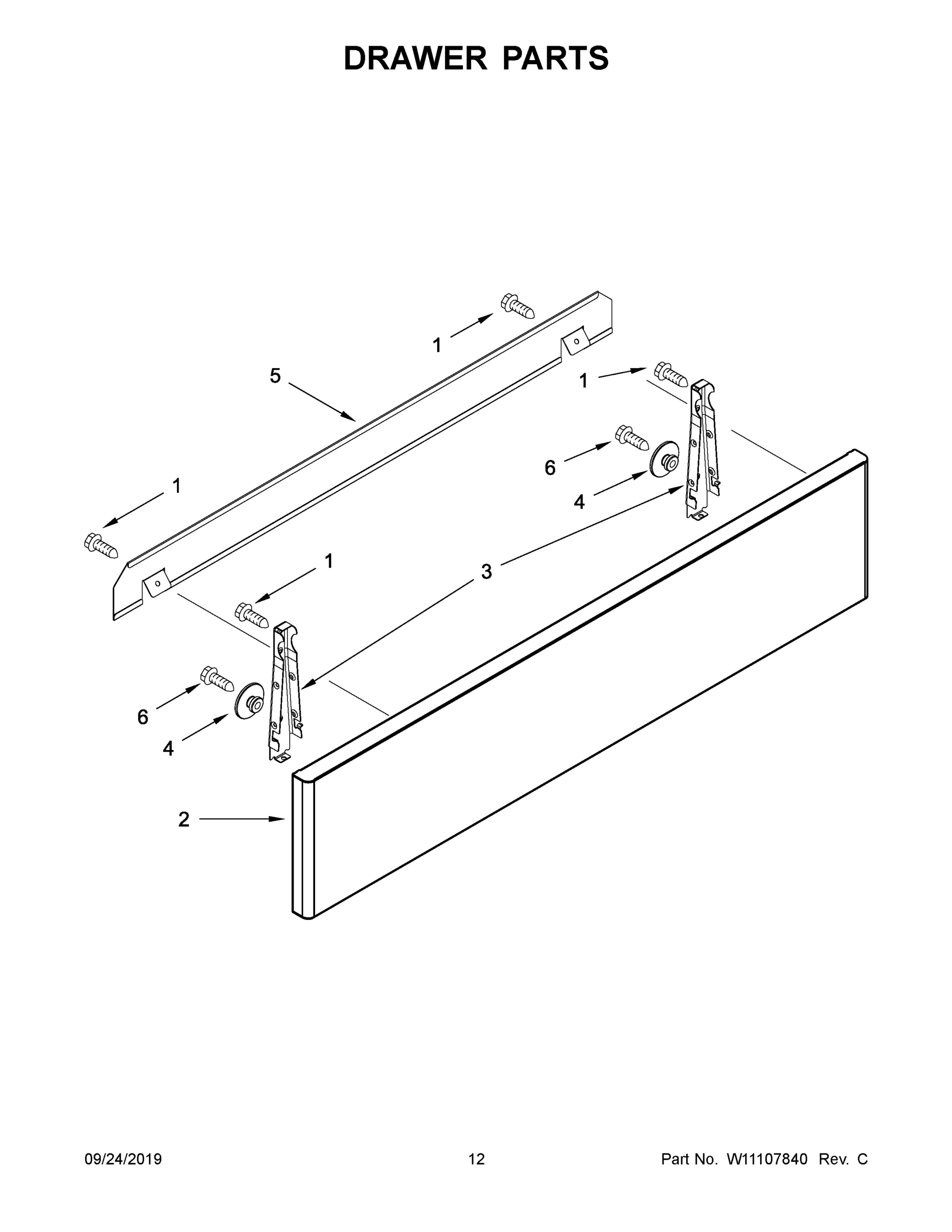 07 - DRAWER PARTS