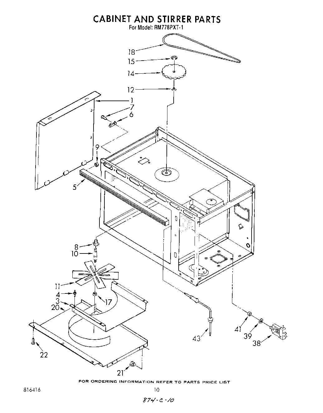 07 - CABINET AND STIRRER