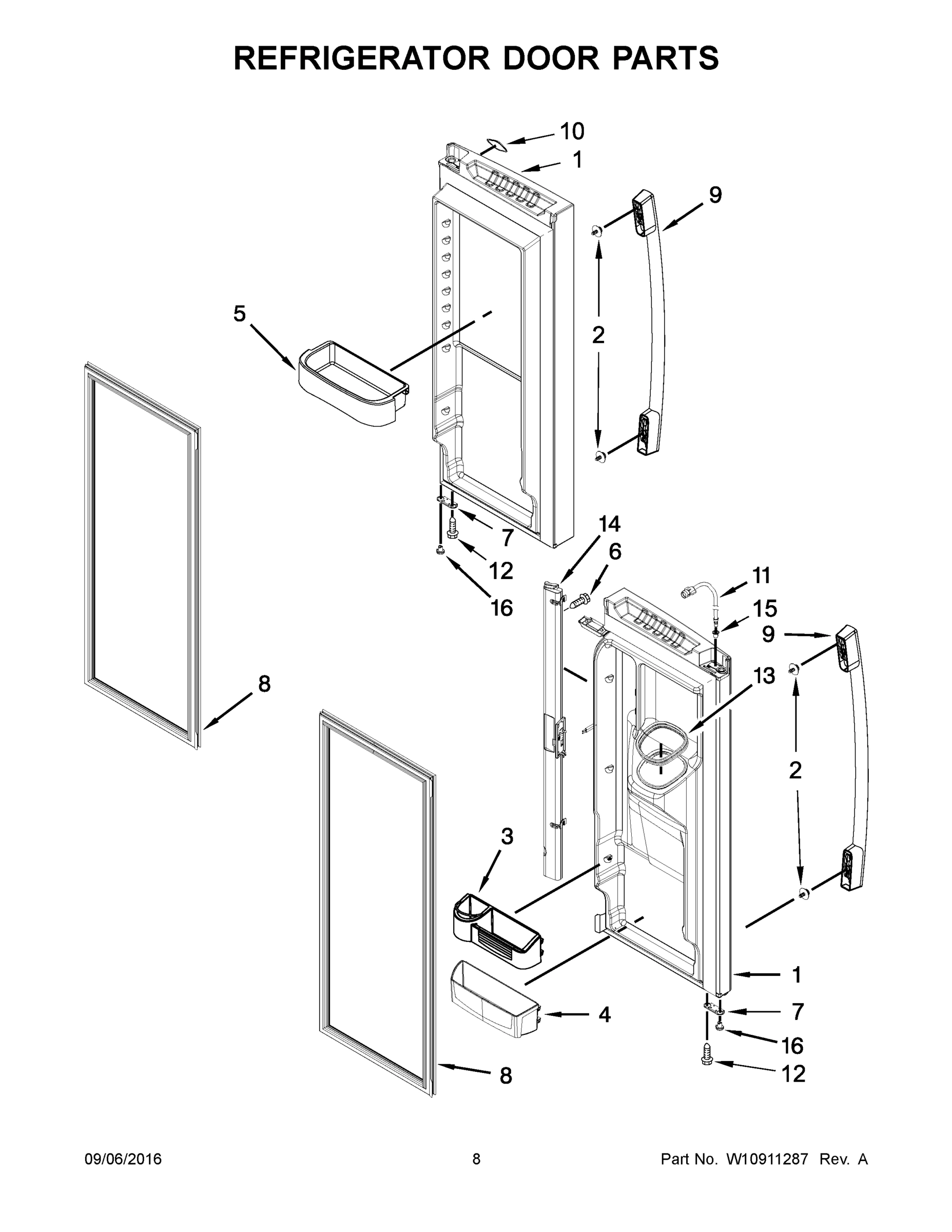 05 - REFRIGERATOR DOOR PARTS