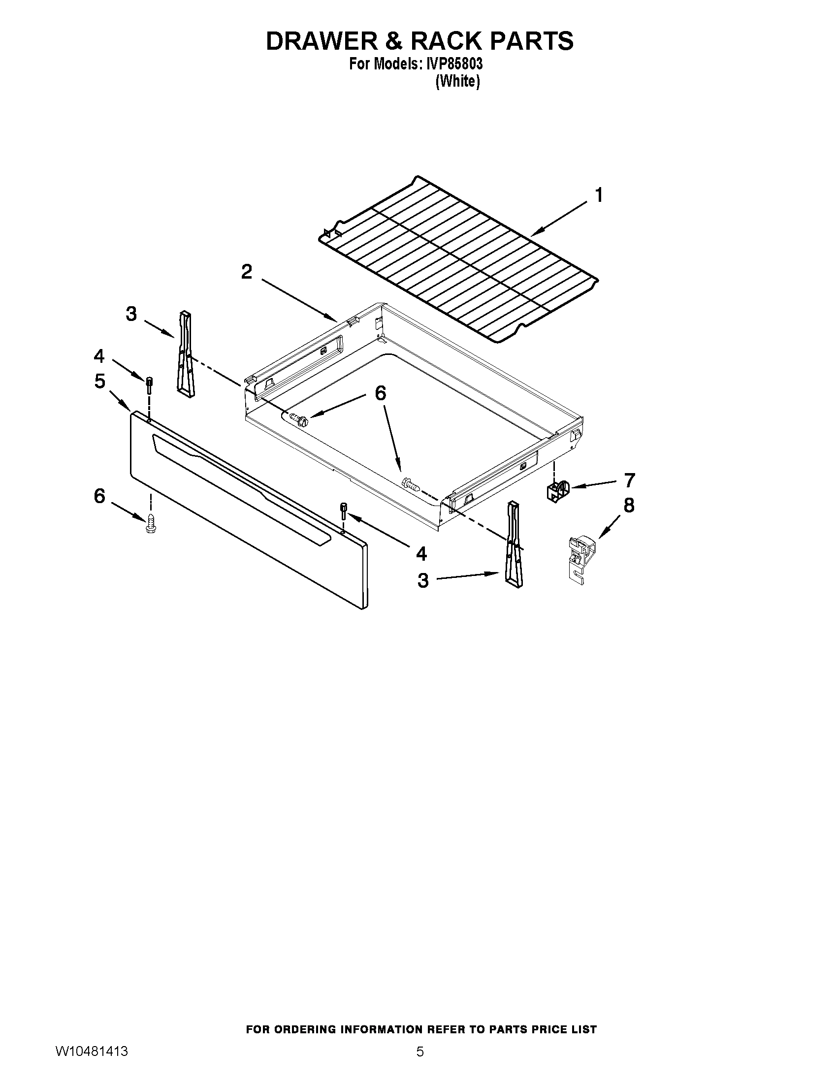 04 - DRAWER & RACK PARTS