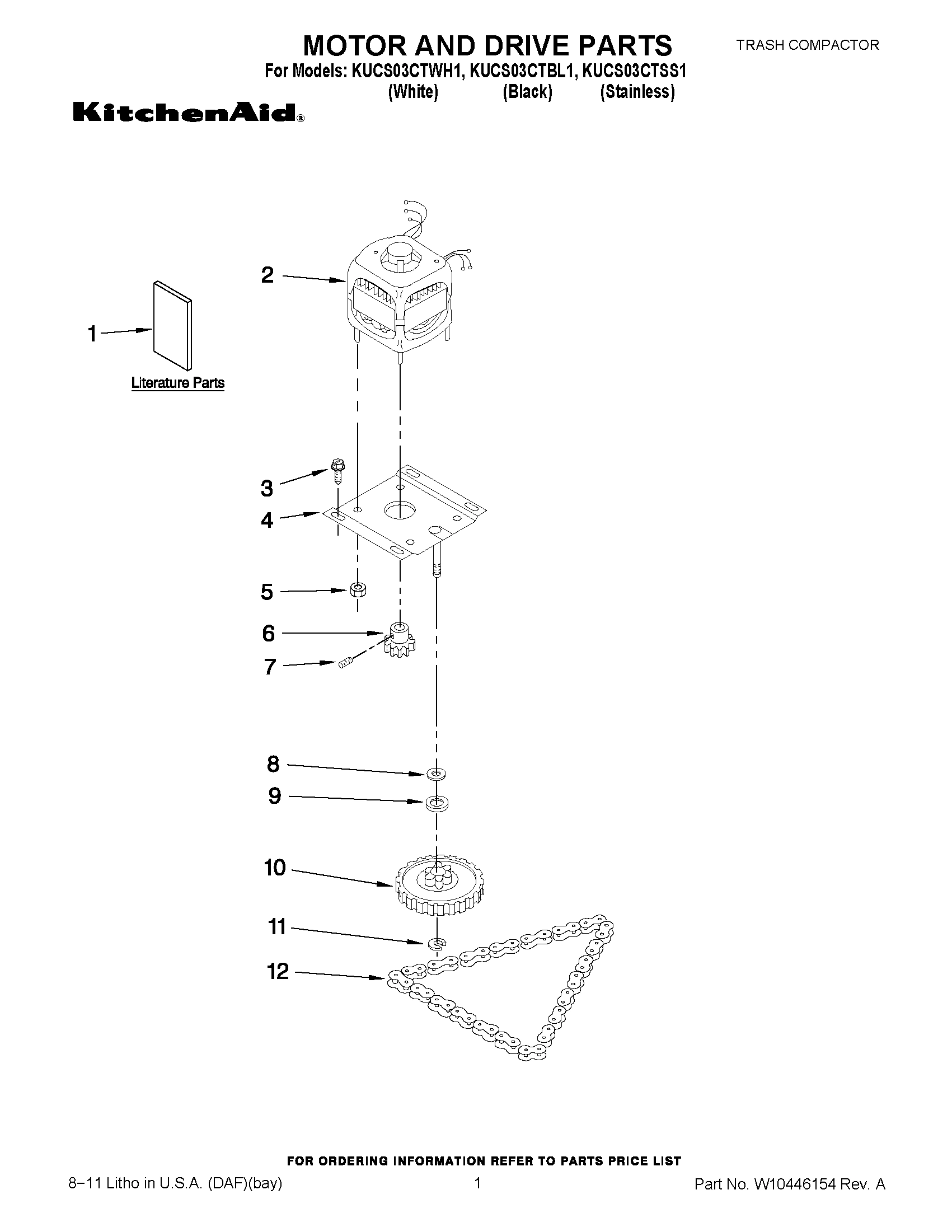 01 - MOTOR AND DRIVE PARTS