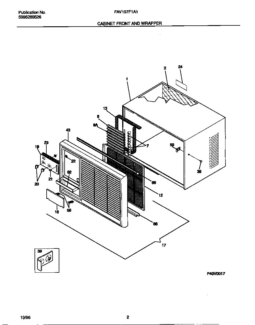 02 - CABINET FRONT AND WRAPPER
