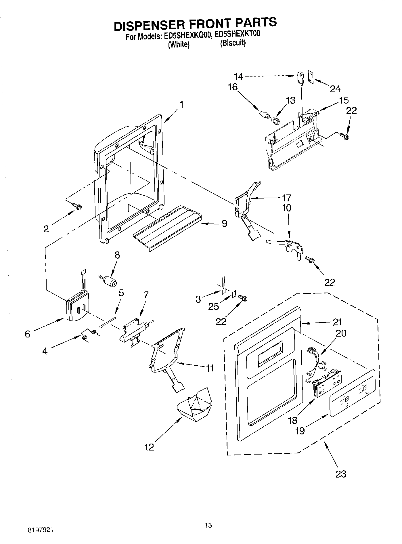 08 - DISPENSER FRONT