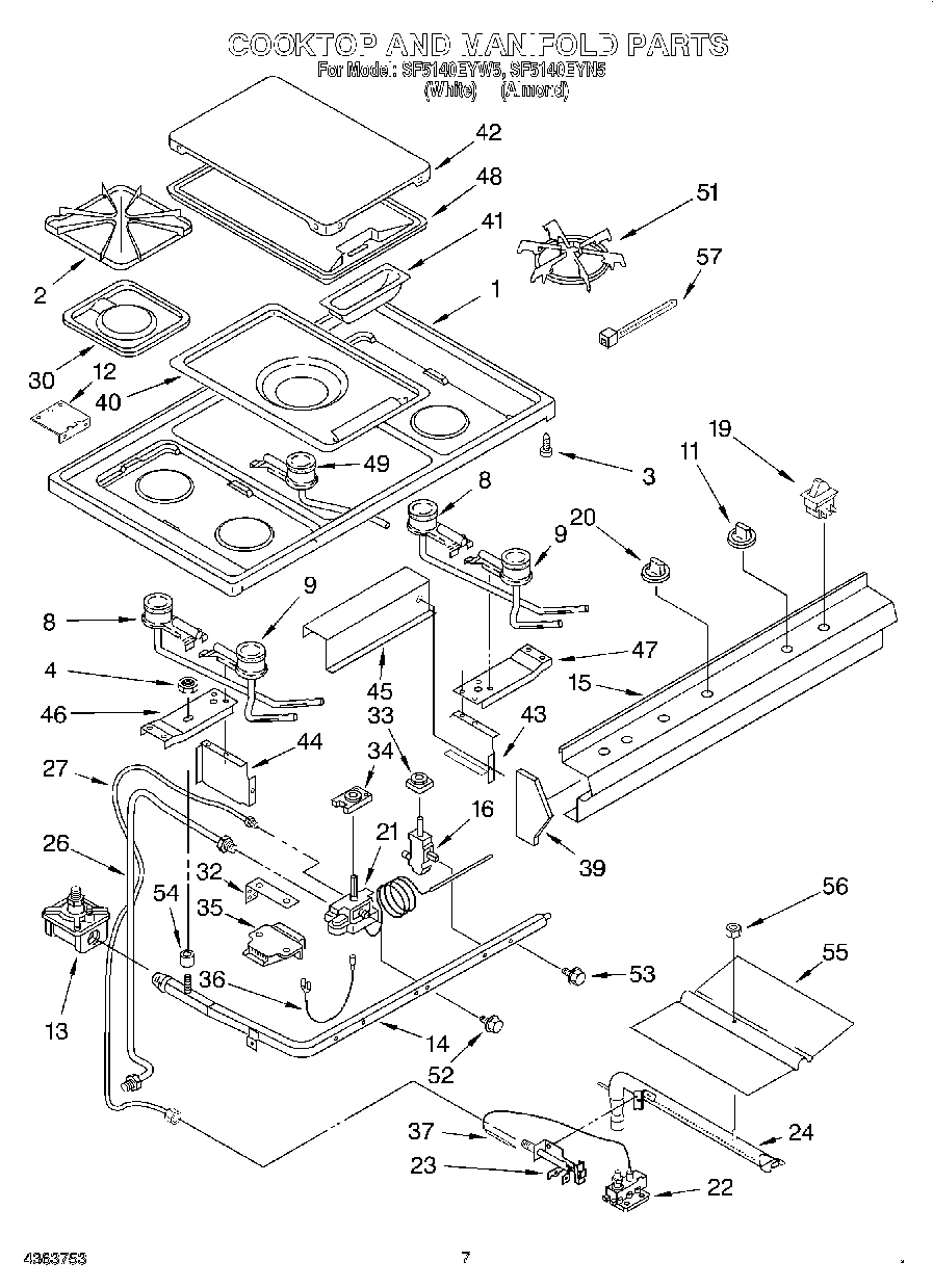 05 - COOKTOP AND MANIFOLD