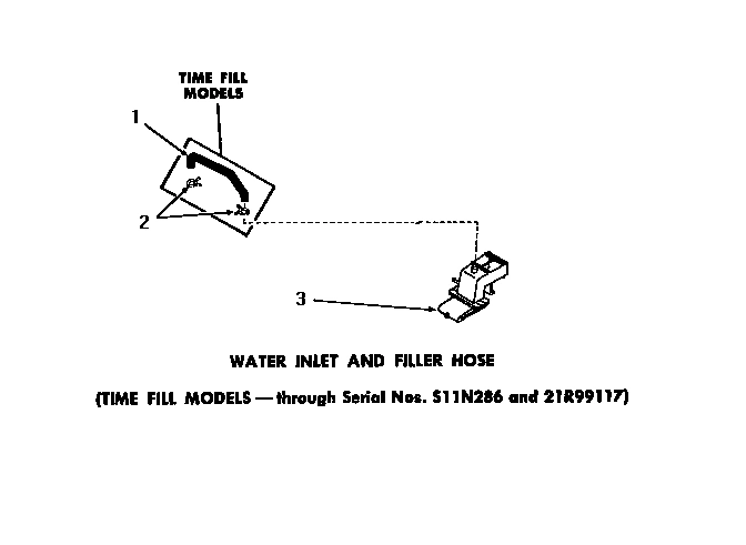 25 - WATER INLET & FILLER HOSE
