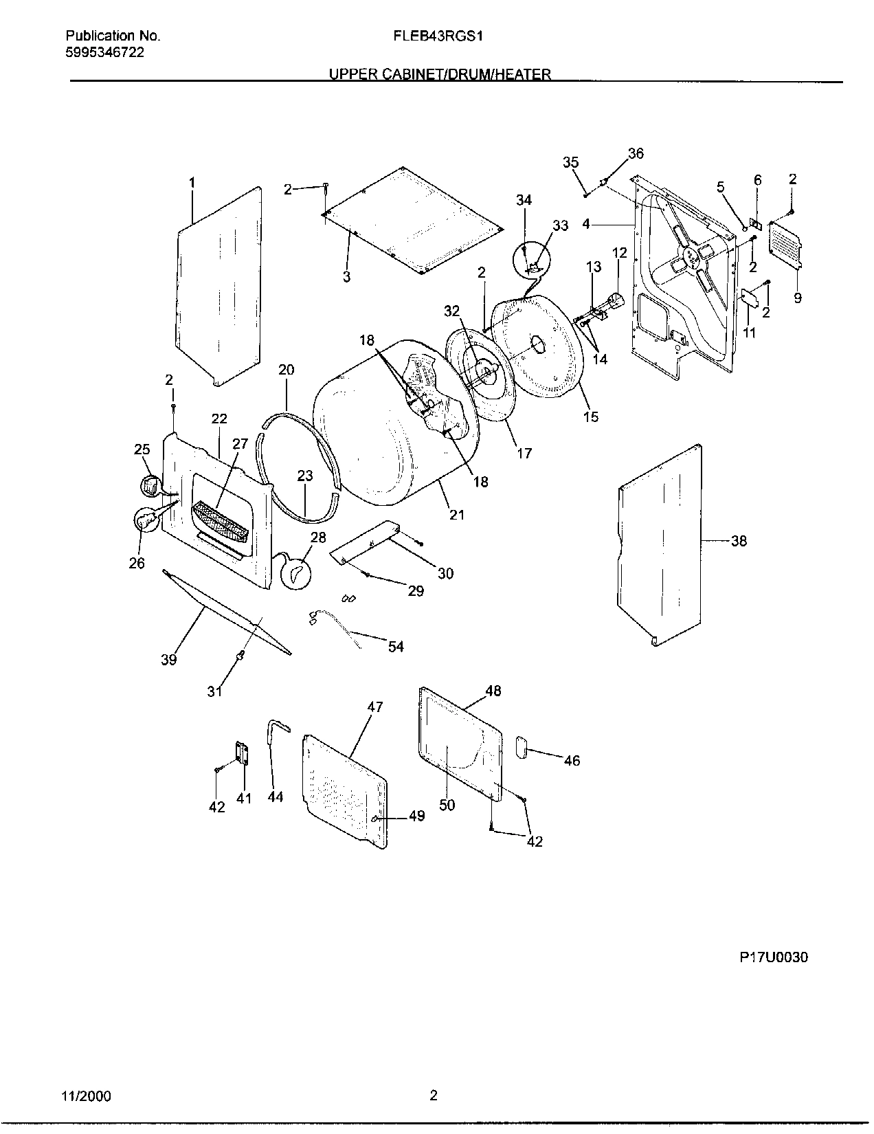 02 - UPPER CABINET/DRUM/HEATER
