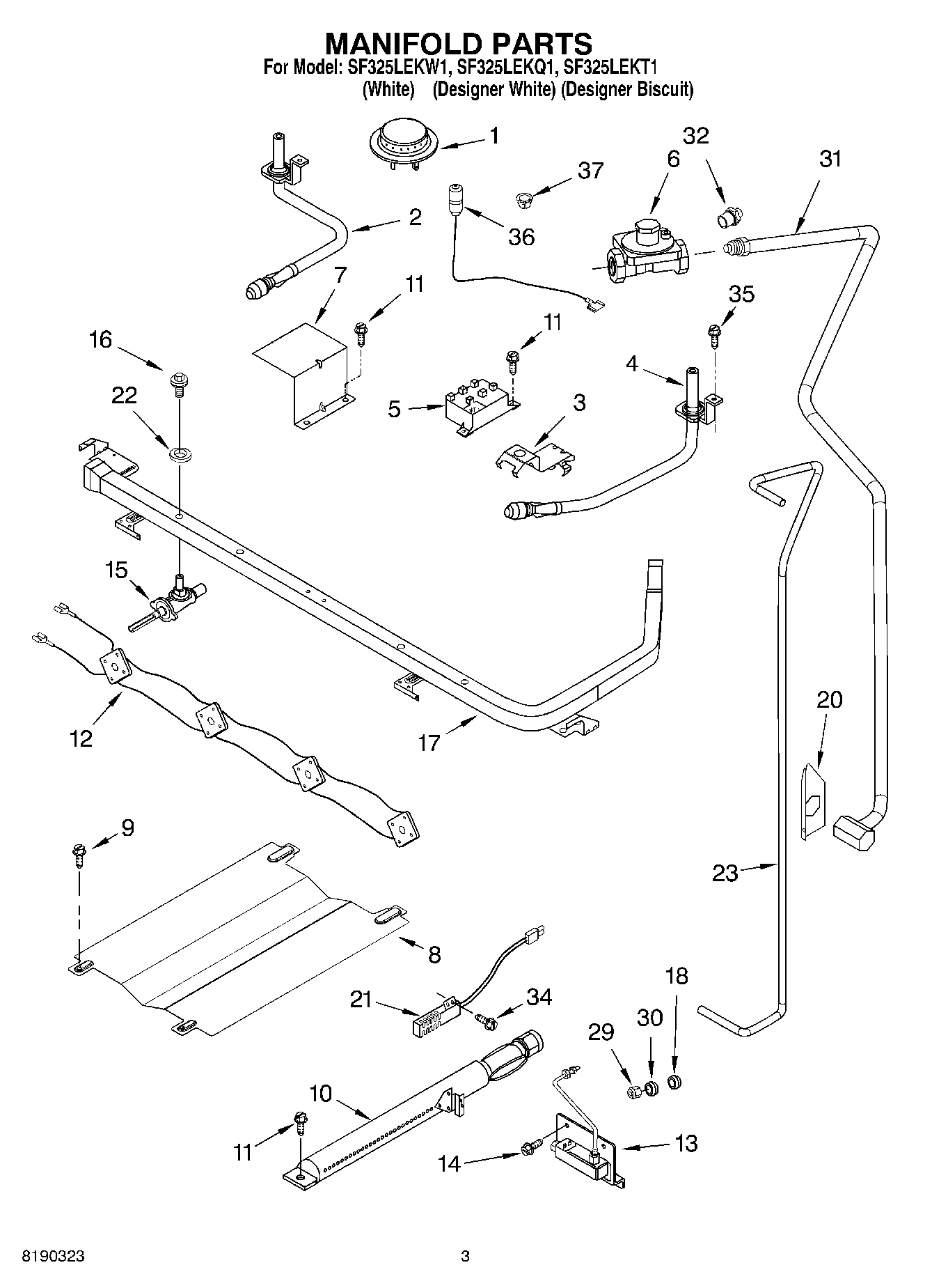 03 - MANIFOLD PARTS