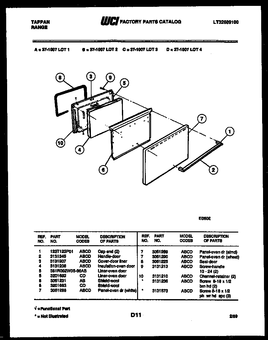 02 - DOOR PARTS