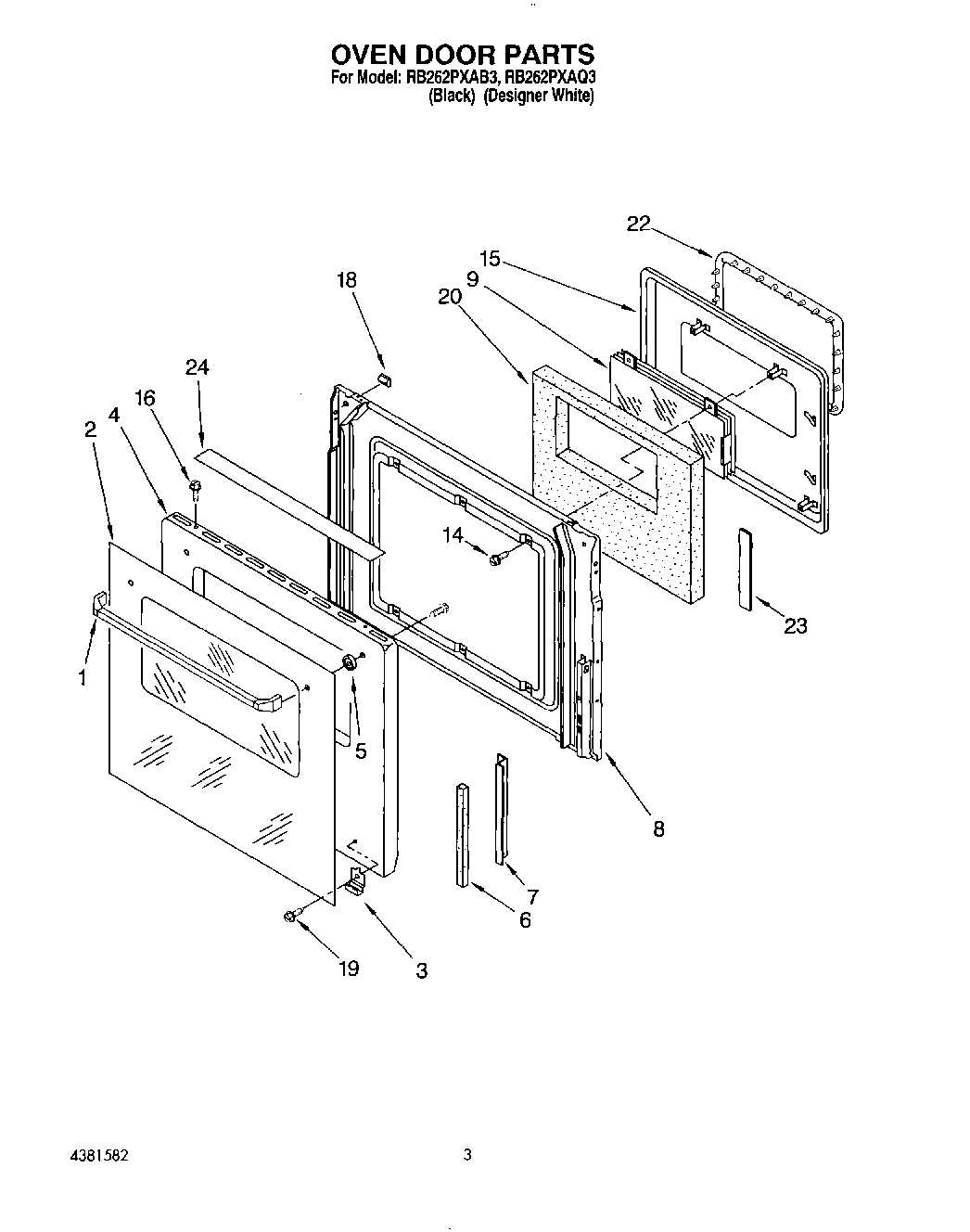 02 - OVEN DOOR, LITERATURE