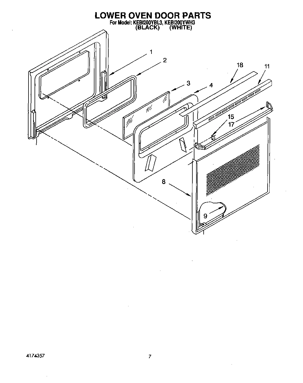 04 - LOWER OVEN DOOR