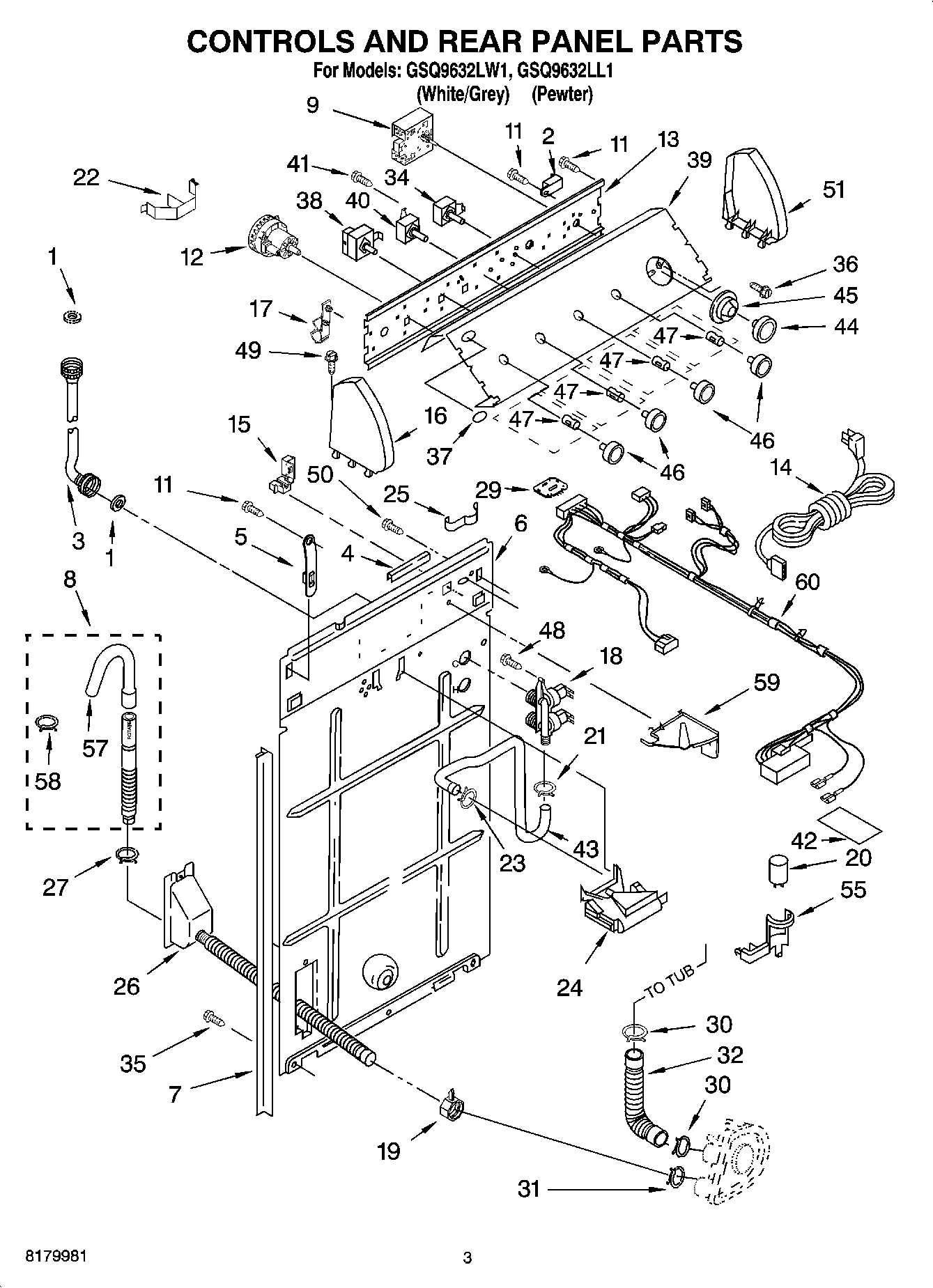 02 - CONTROLS AND REAR PANEL PARTS