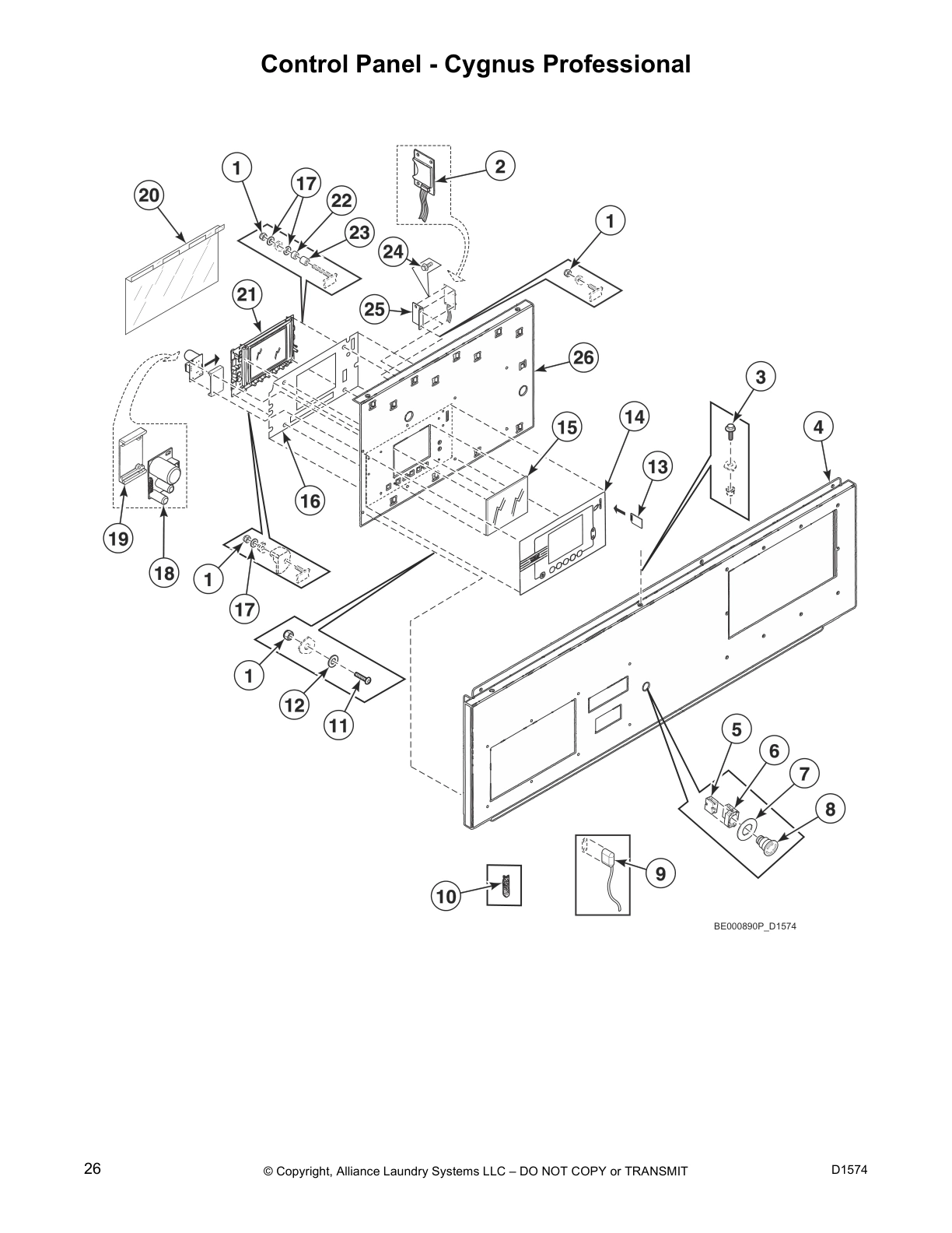 Control Panel - Cygnus Professional