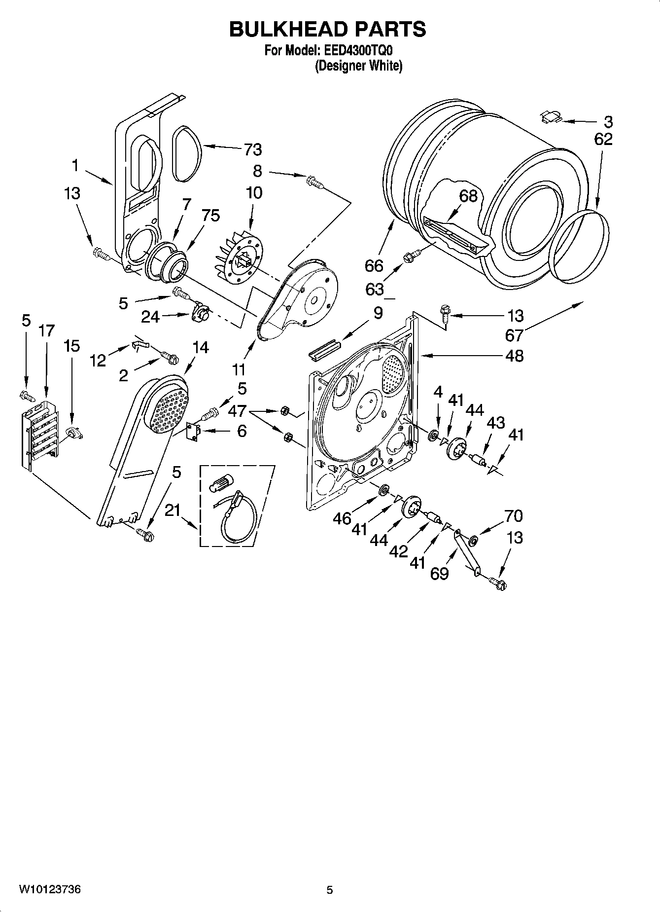 03 - BULKHEAD PARTS, OPTIONAL PARTS (NOT INCLUDED)