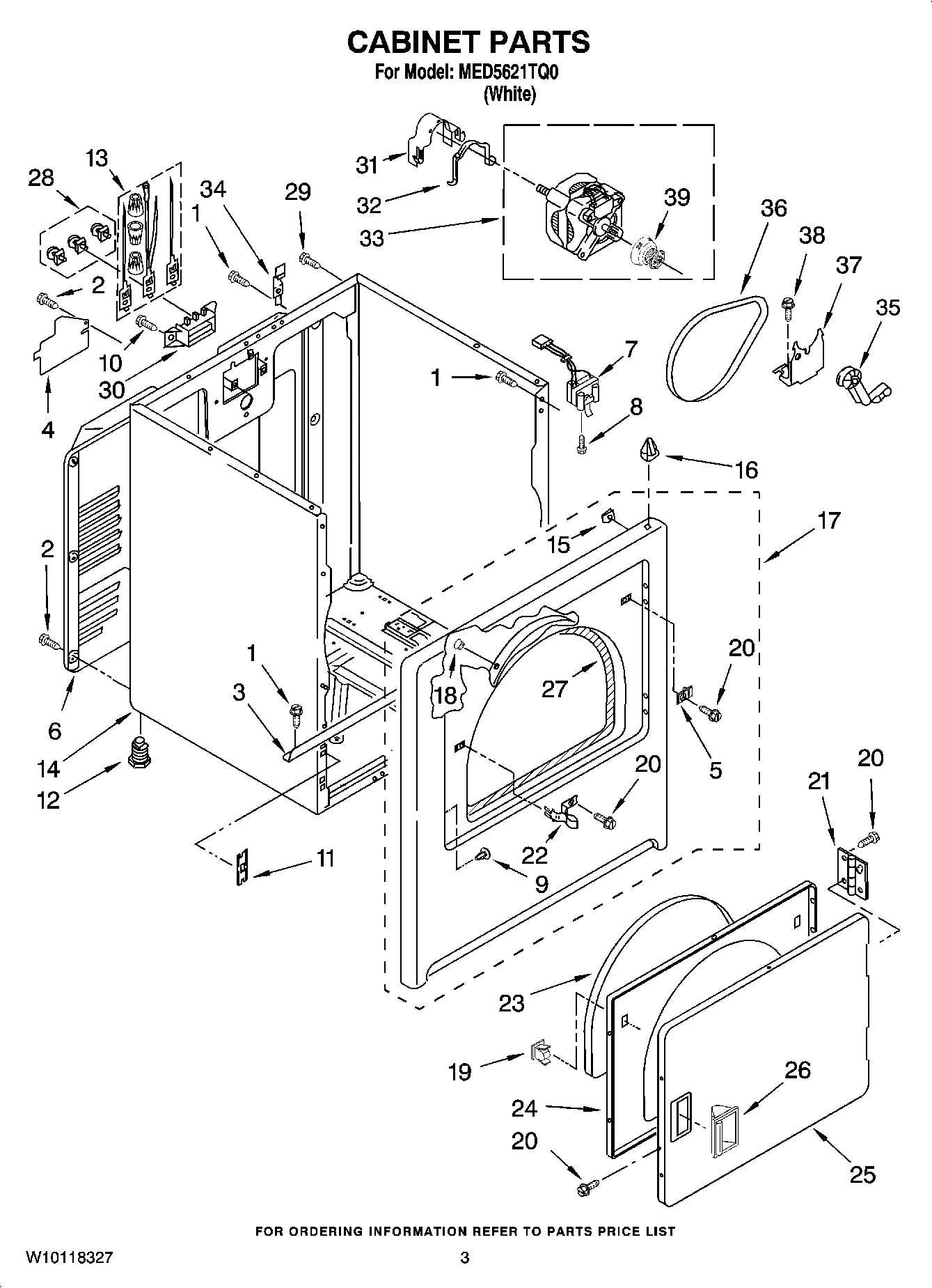 02 - CABINET PARTS