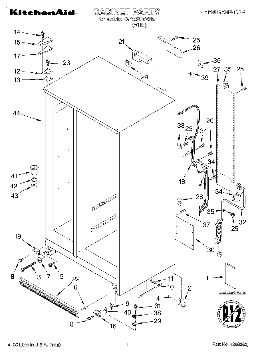 01 - CABINET, LITERATURE