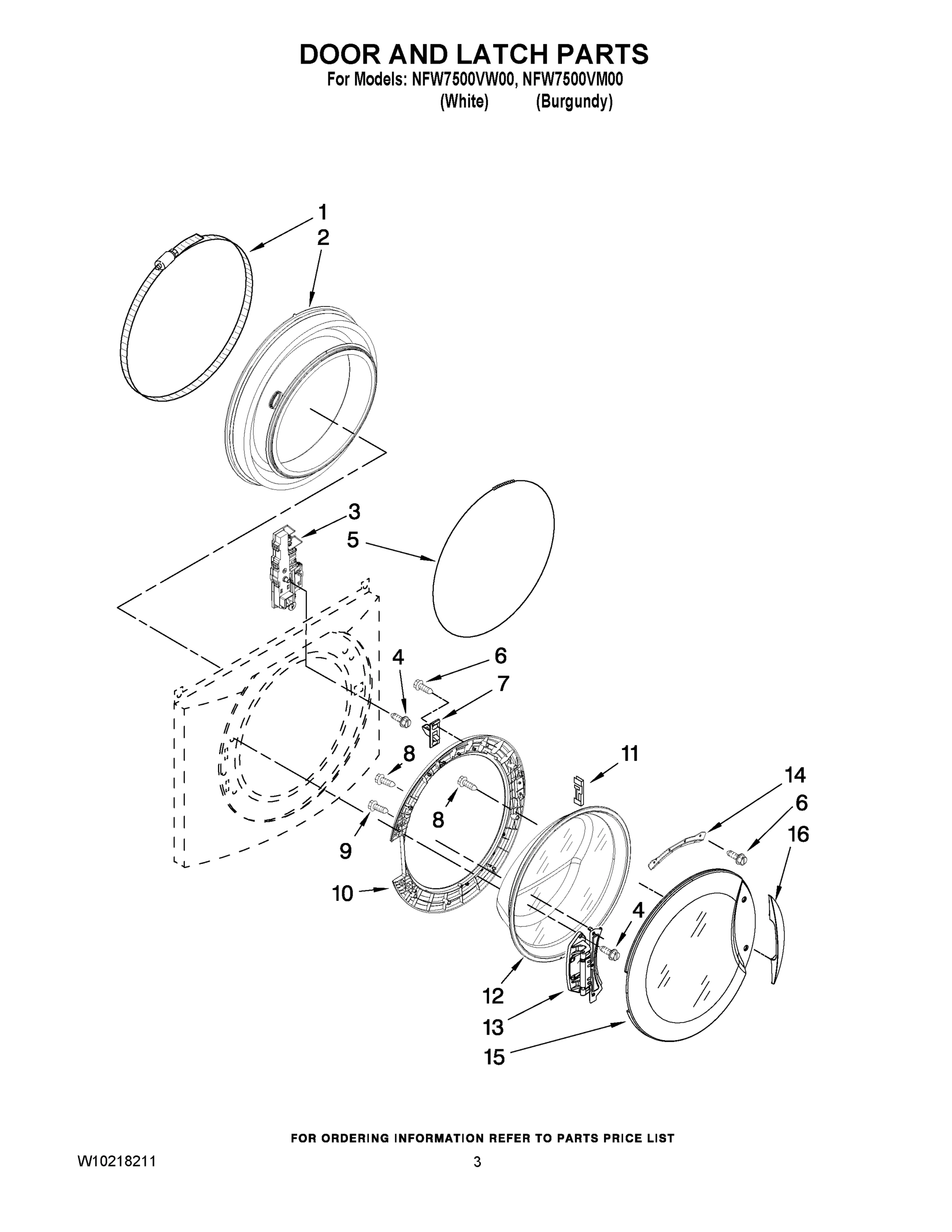 02 - DOOR AND LATCH PARTS
