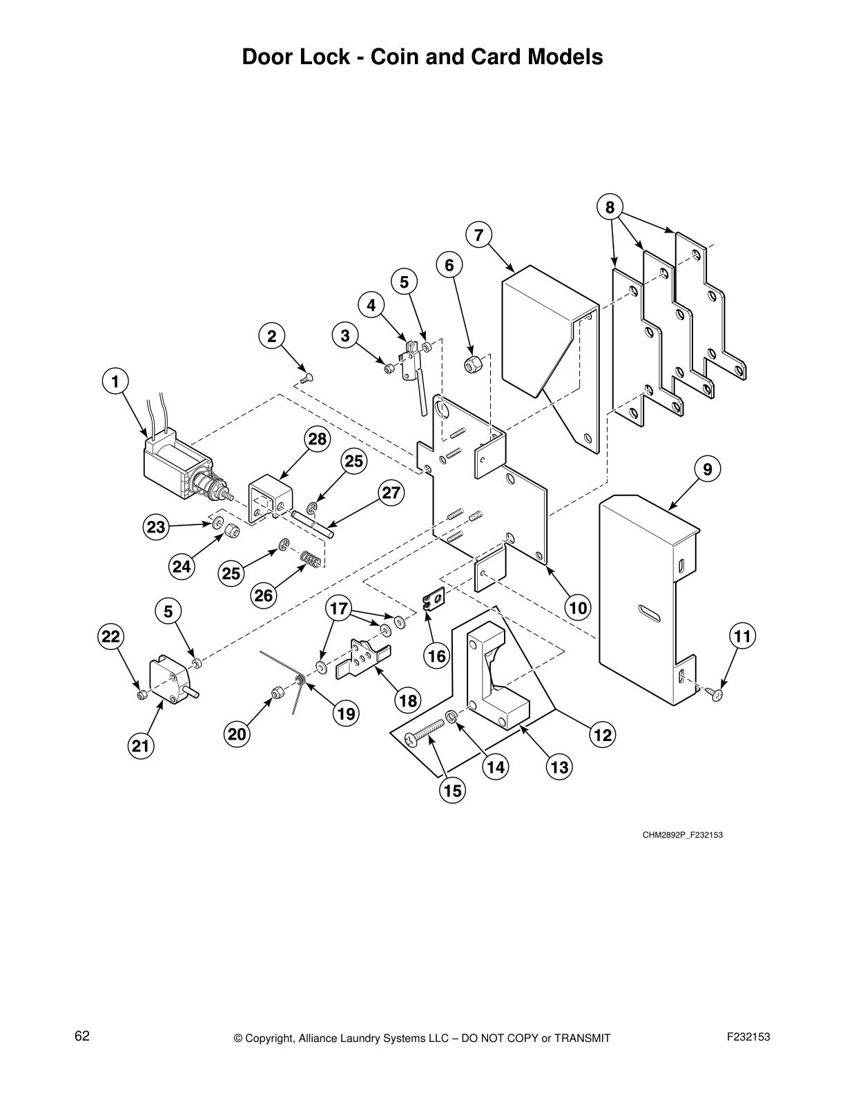 Door Lock - Coin and Card Models