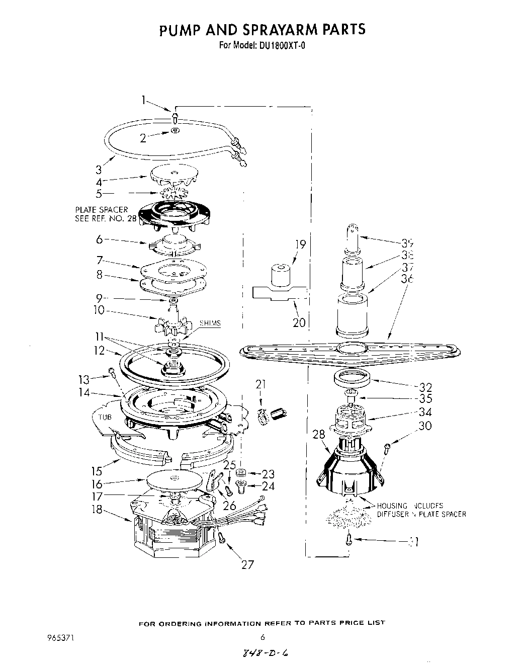 05 - PUMP AND SPRAY ARM