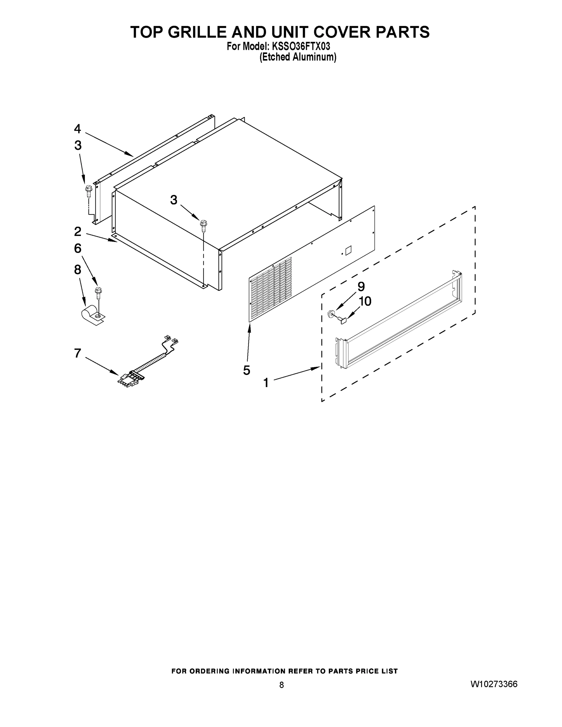 06 - TOP GRILLE AND UNIT COVER PARTS