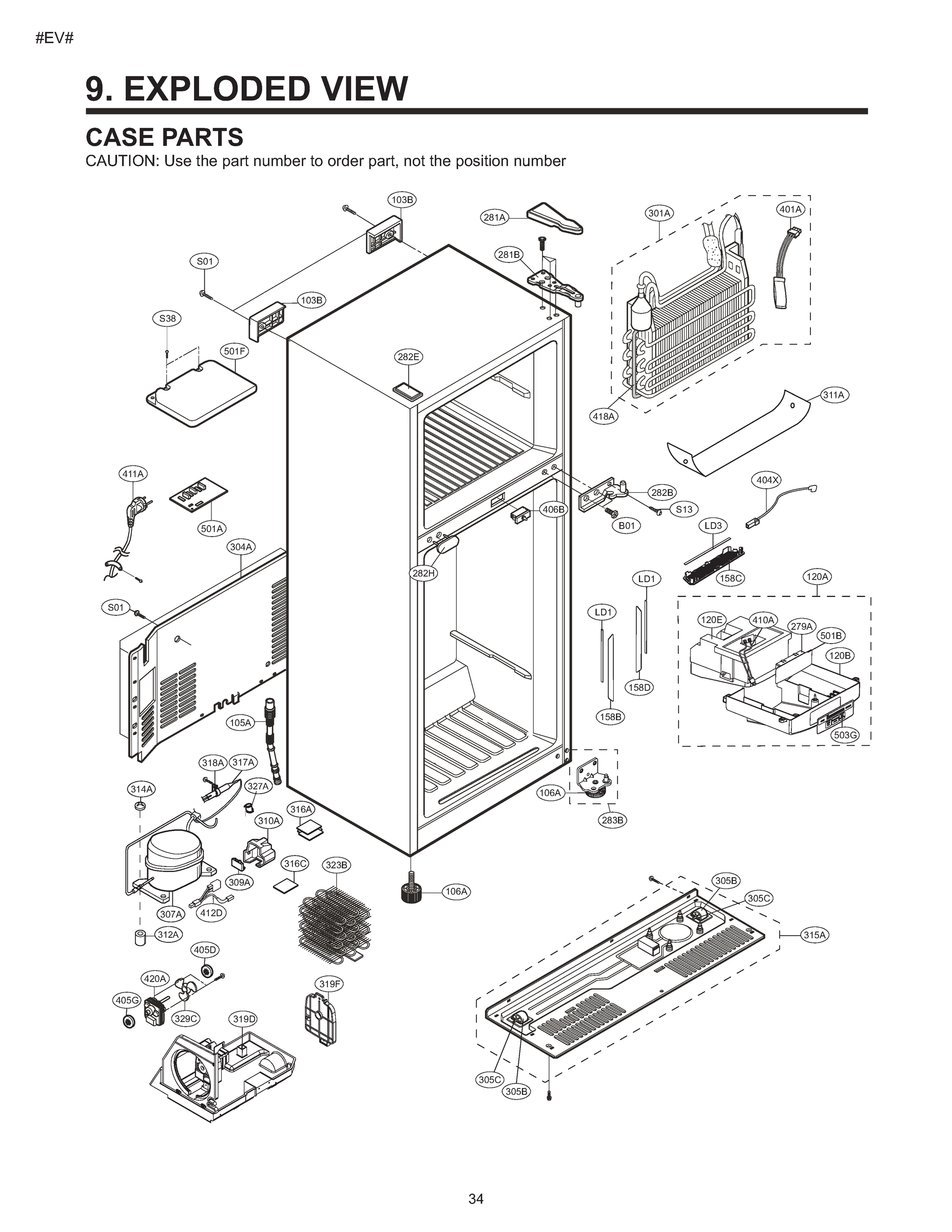 CASE PARTS
