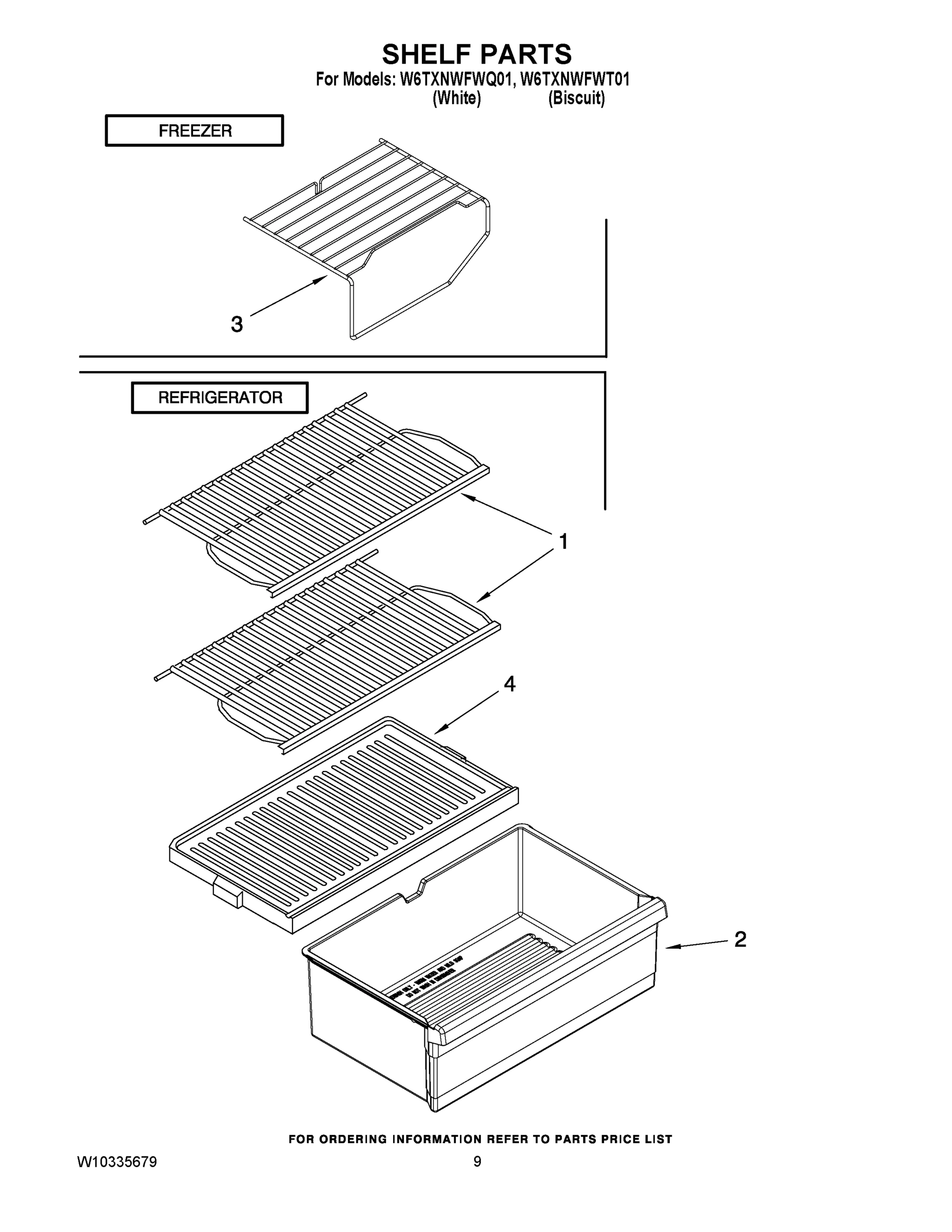 05 - SHELF PARTS