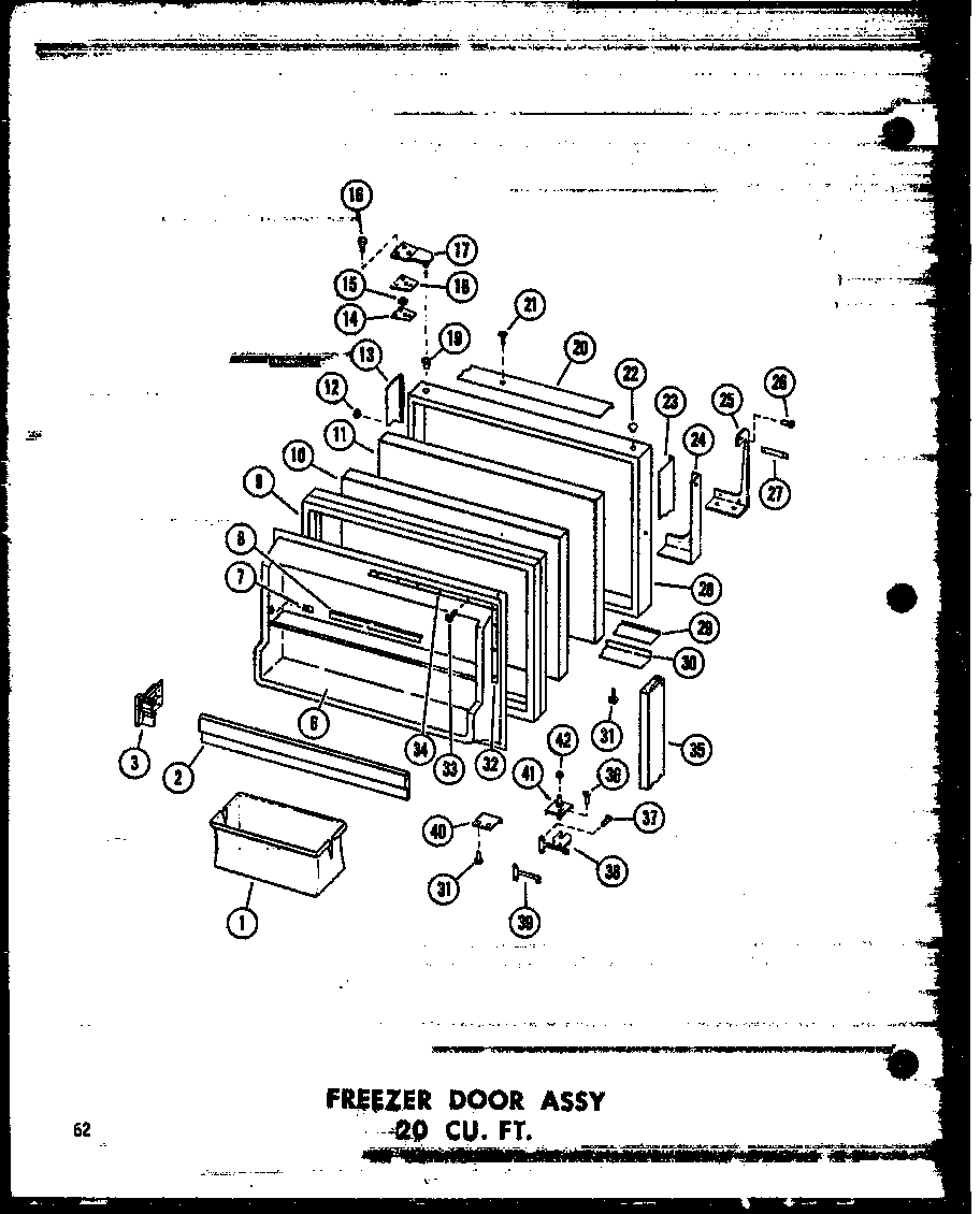 04 - FZ DOOR ASSY 20 CU. FT.