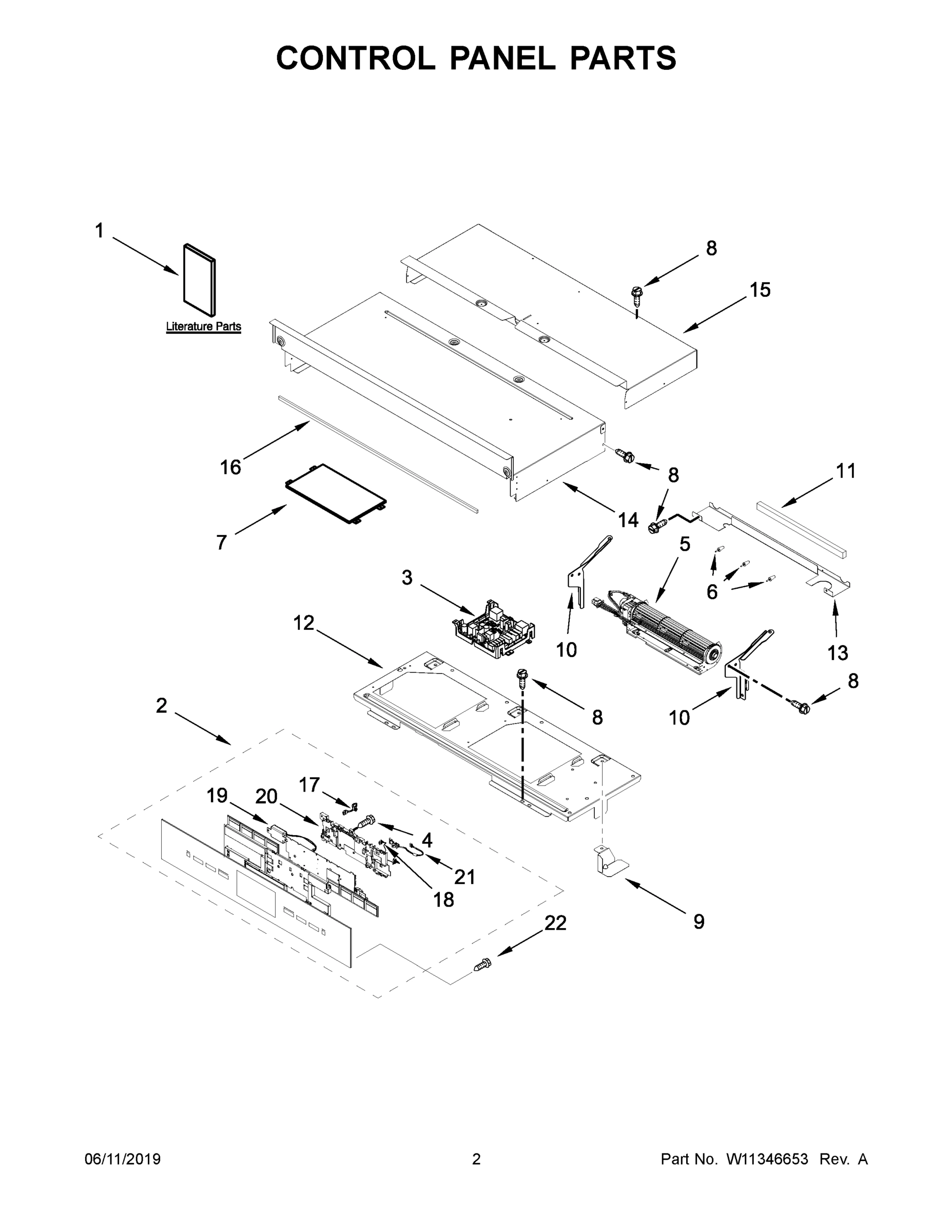 02 - CONTROL PANEL PARTS