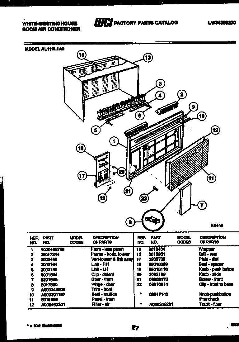 02 - CABINET PARTS