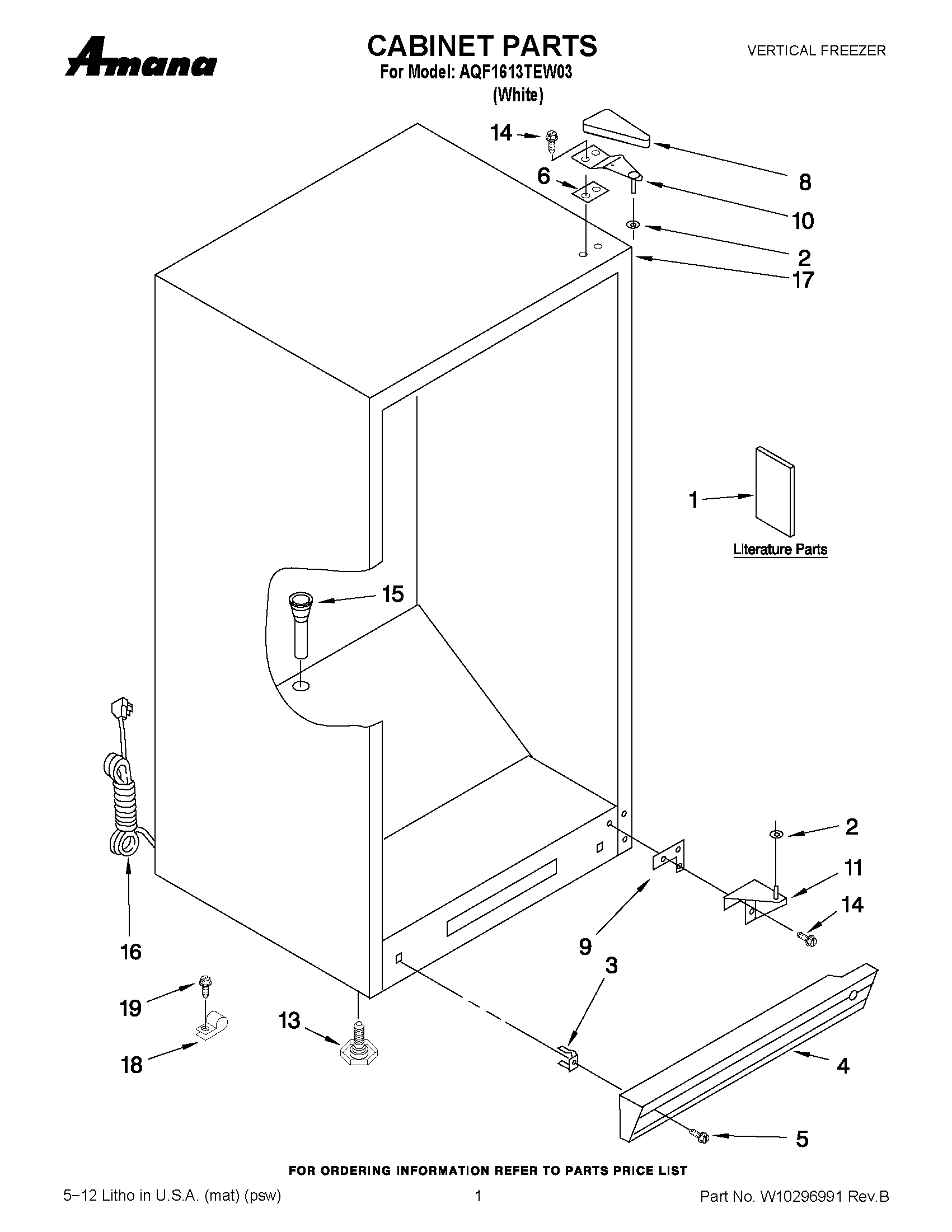 01 - CABINET PARTS