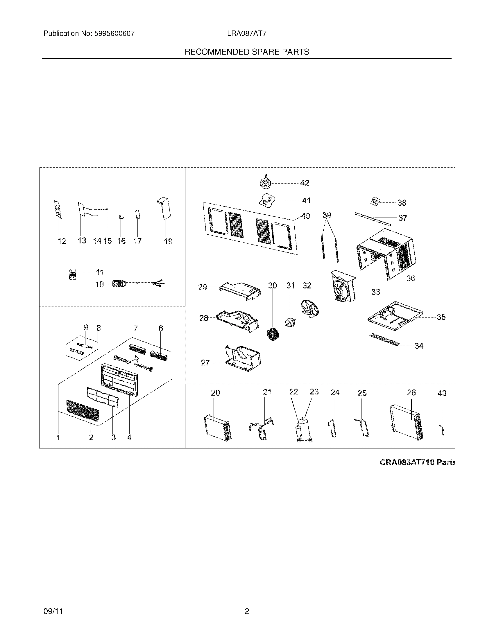03 - RECOMMENDED SPARE PARTS