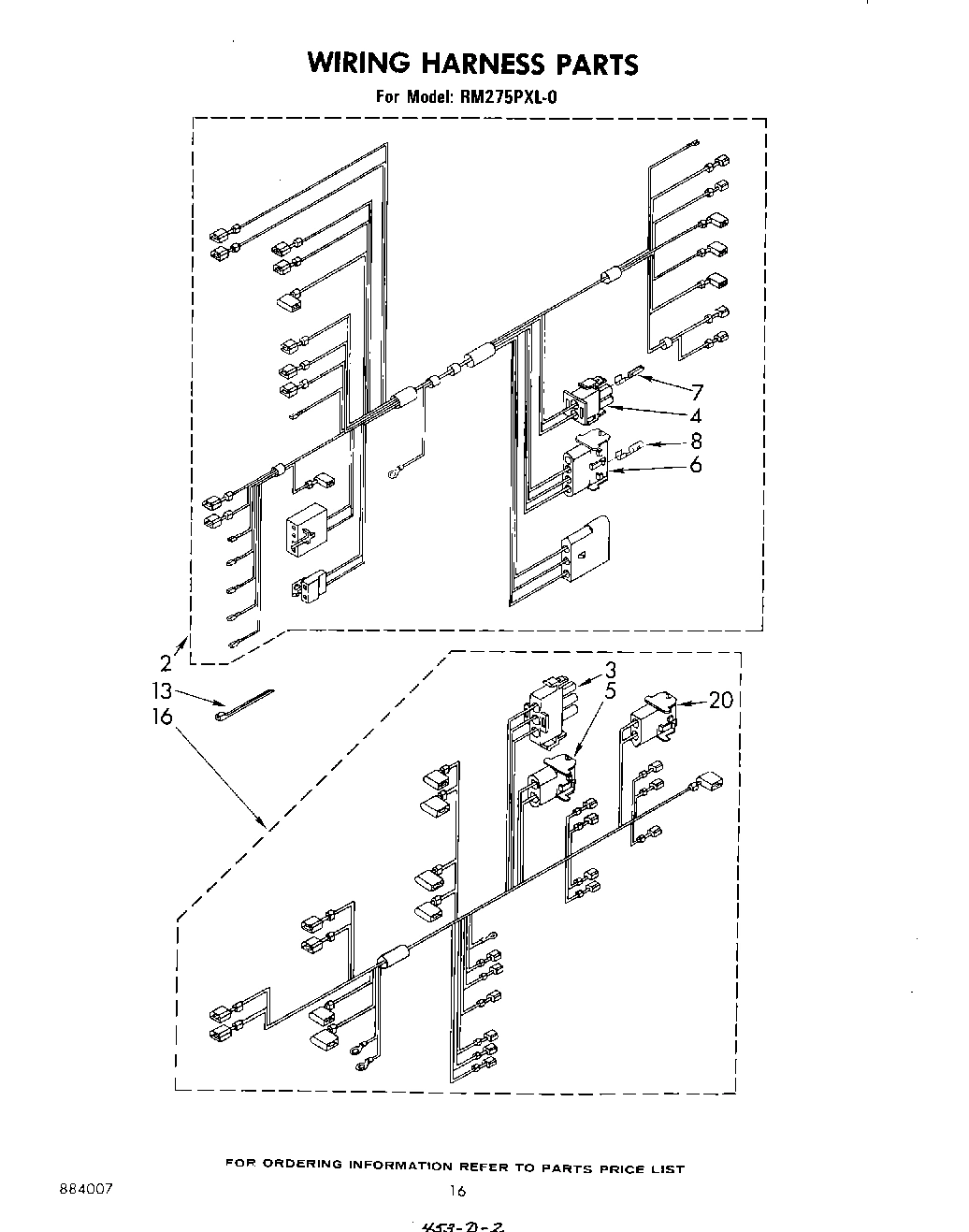 10 - WIRING HARNESS , LITERATURE AND OPTIONAL