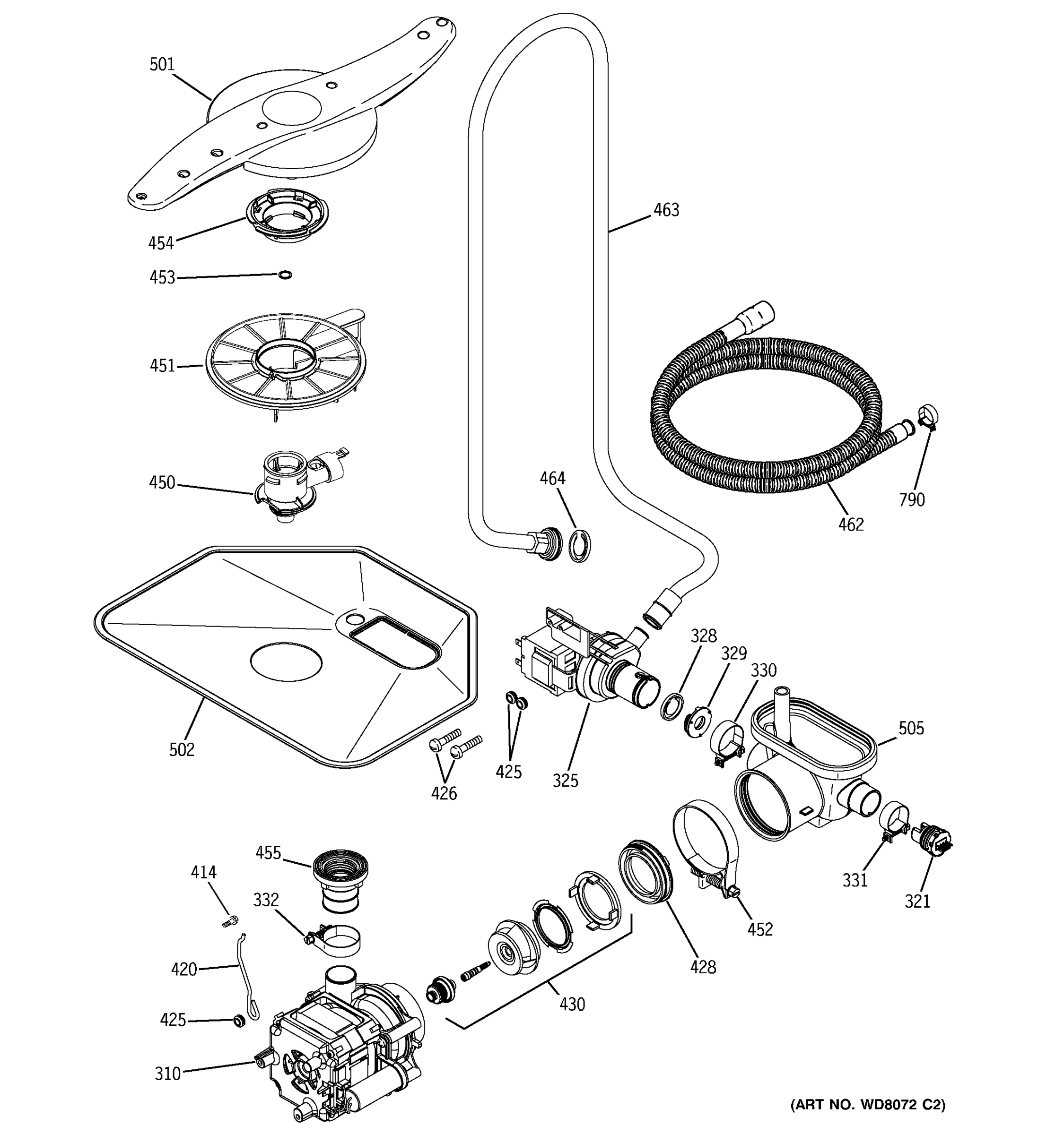 MOTOR-PUMP MECHANISM