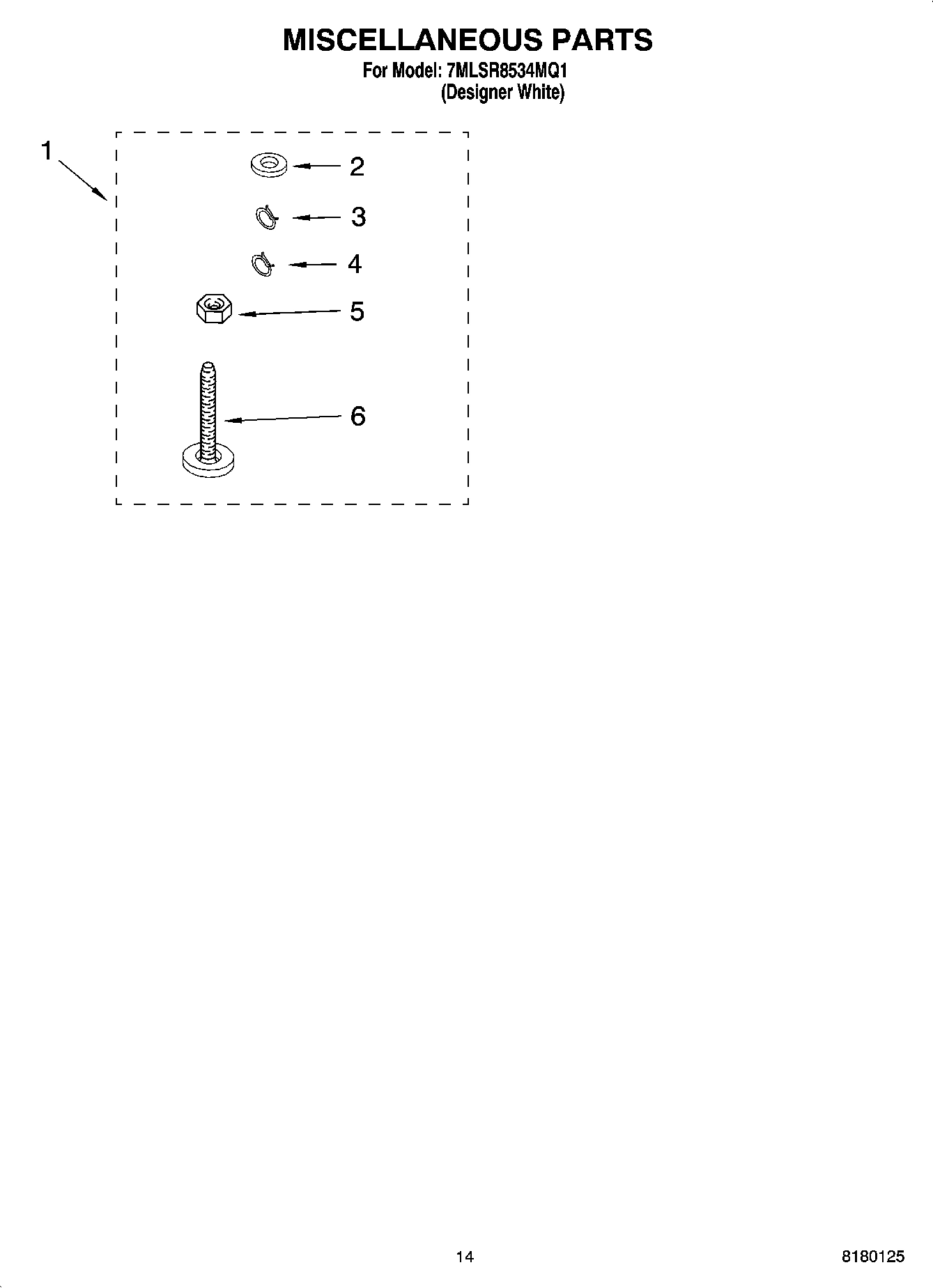 10 - MISCELLANEOUS PARTS OPTIONAL PARTS (NOT INCLUDED)