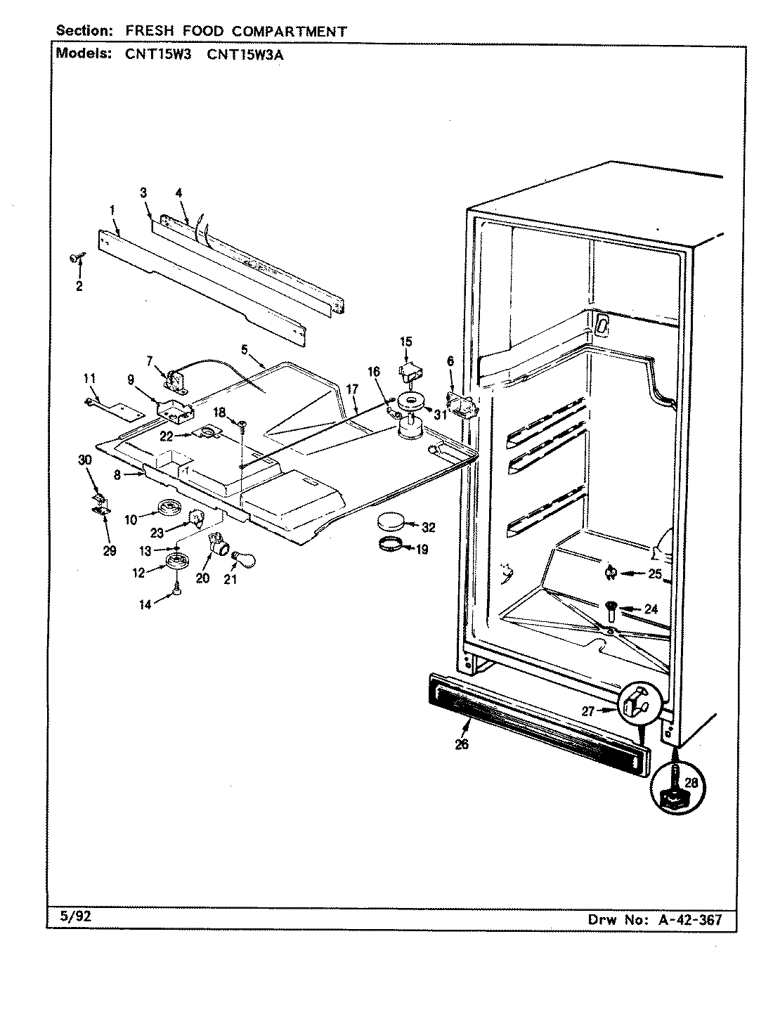 03 - FRESH FOOD COMPARTMENT