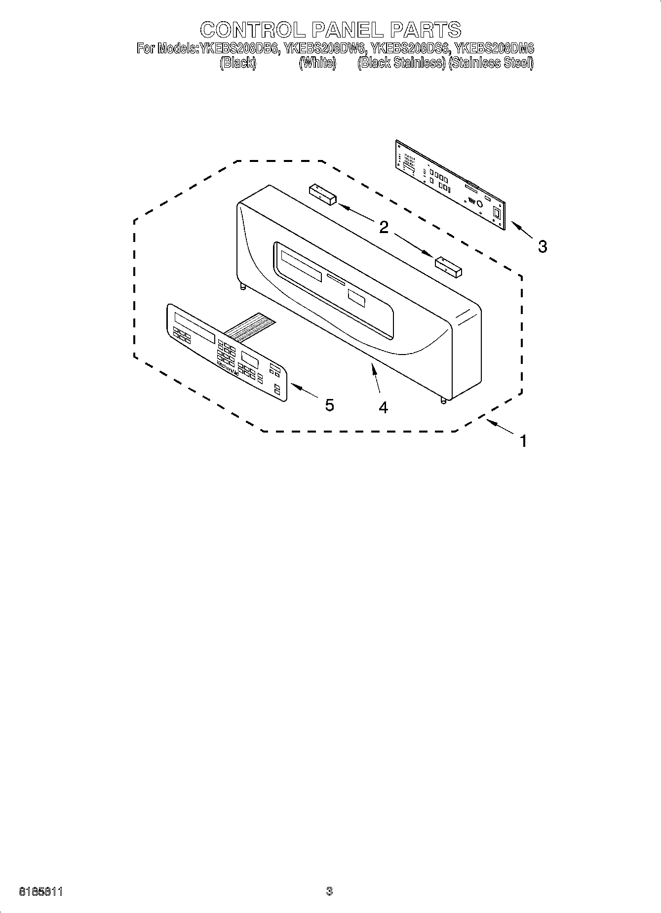 02 - CONTROL PANEL PARTS