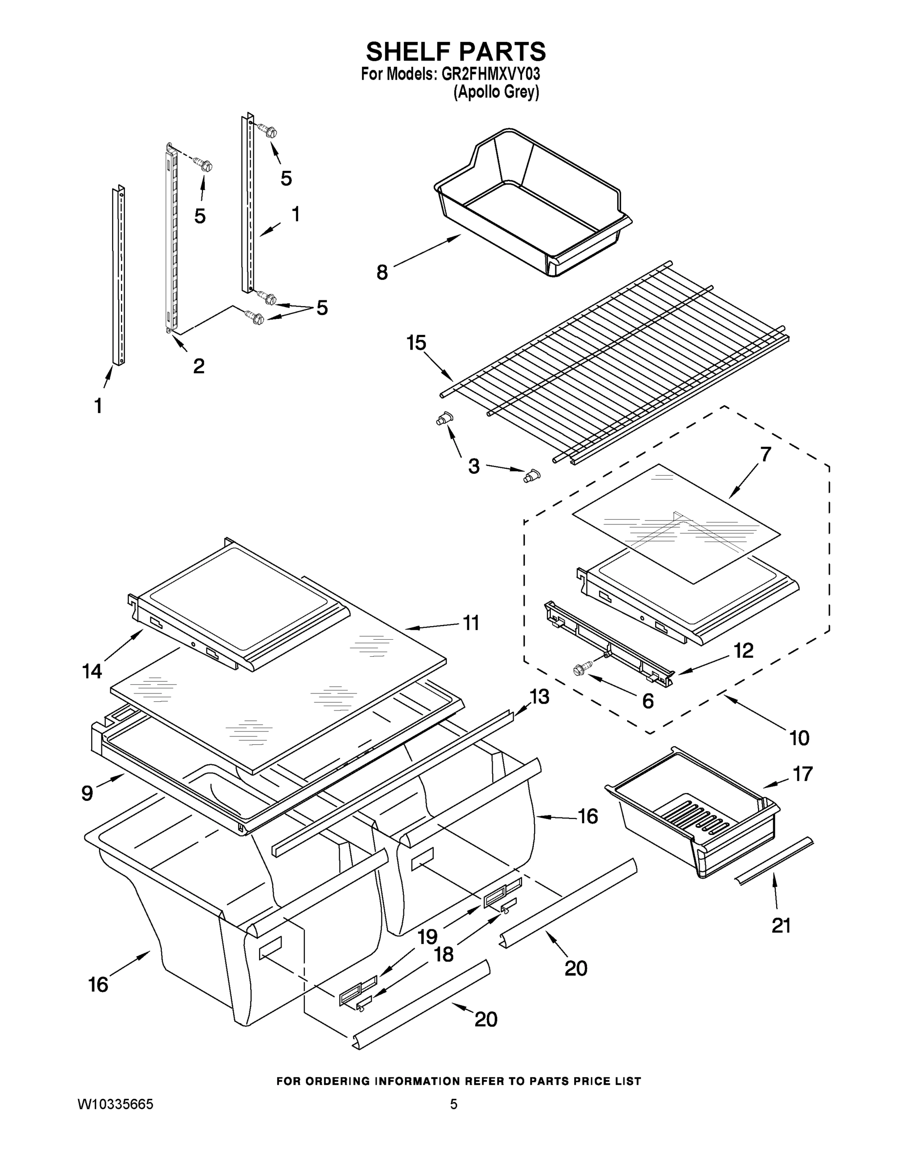 03 - SHELF PARTS