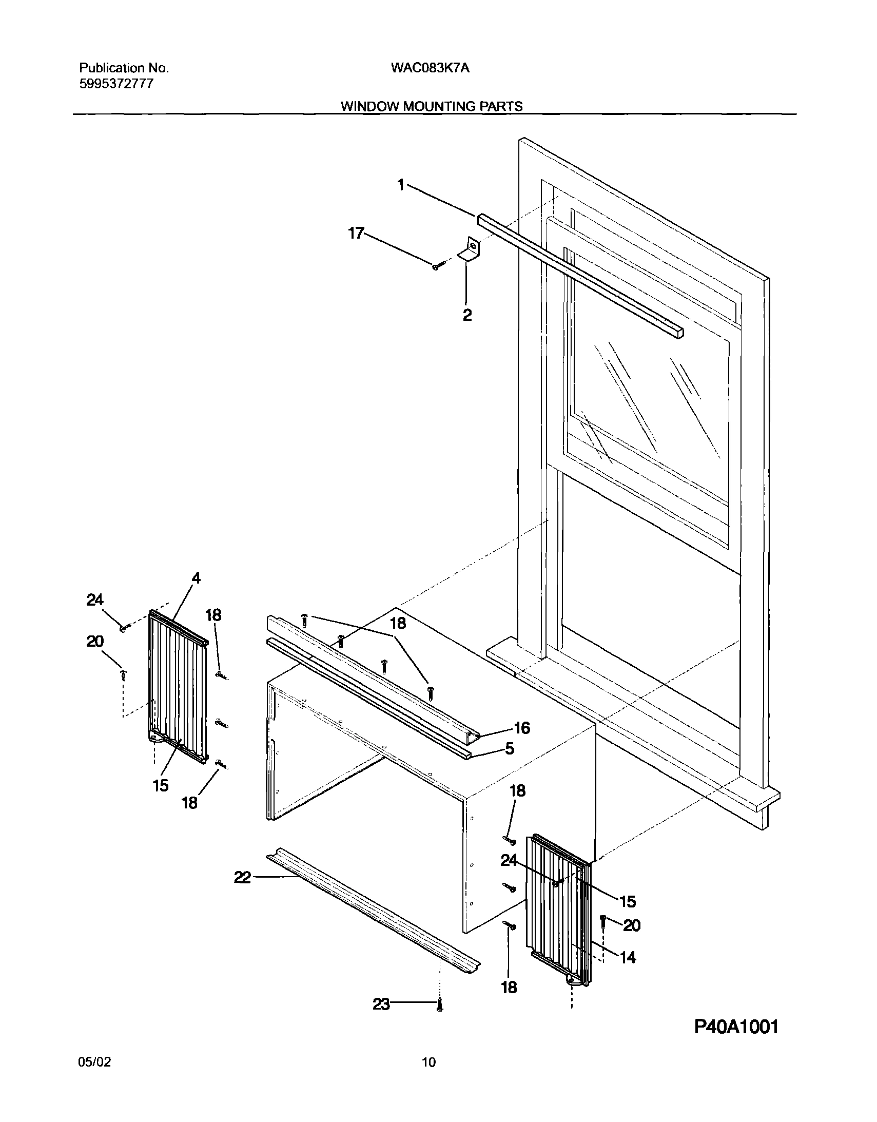 11 - WINDOW MOUNTING PARTS