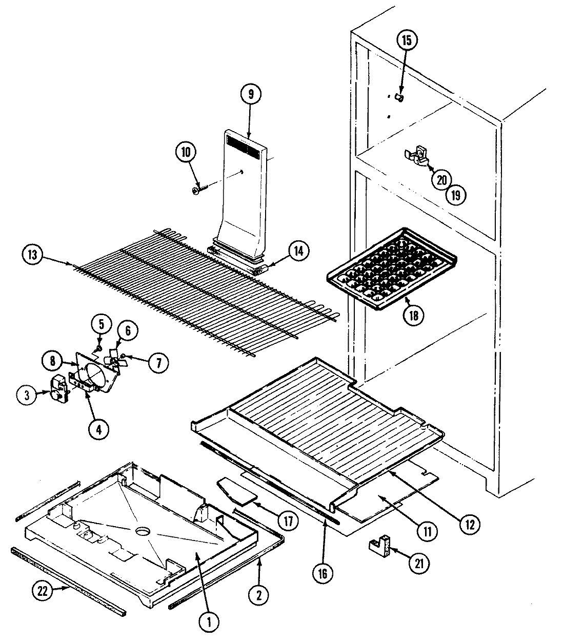 01 - FREEZER COMPARTMENT